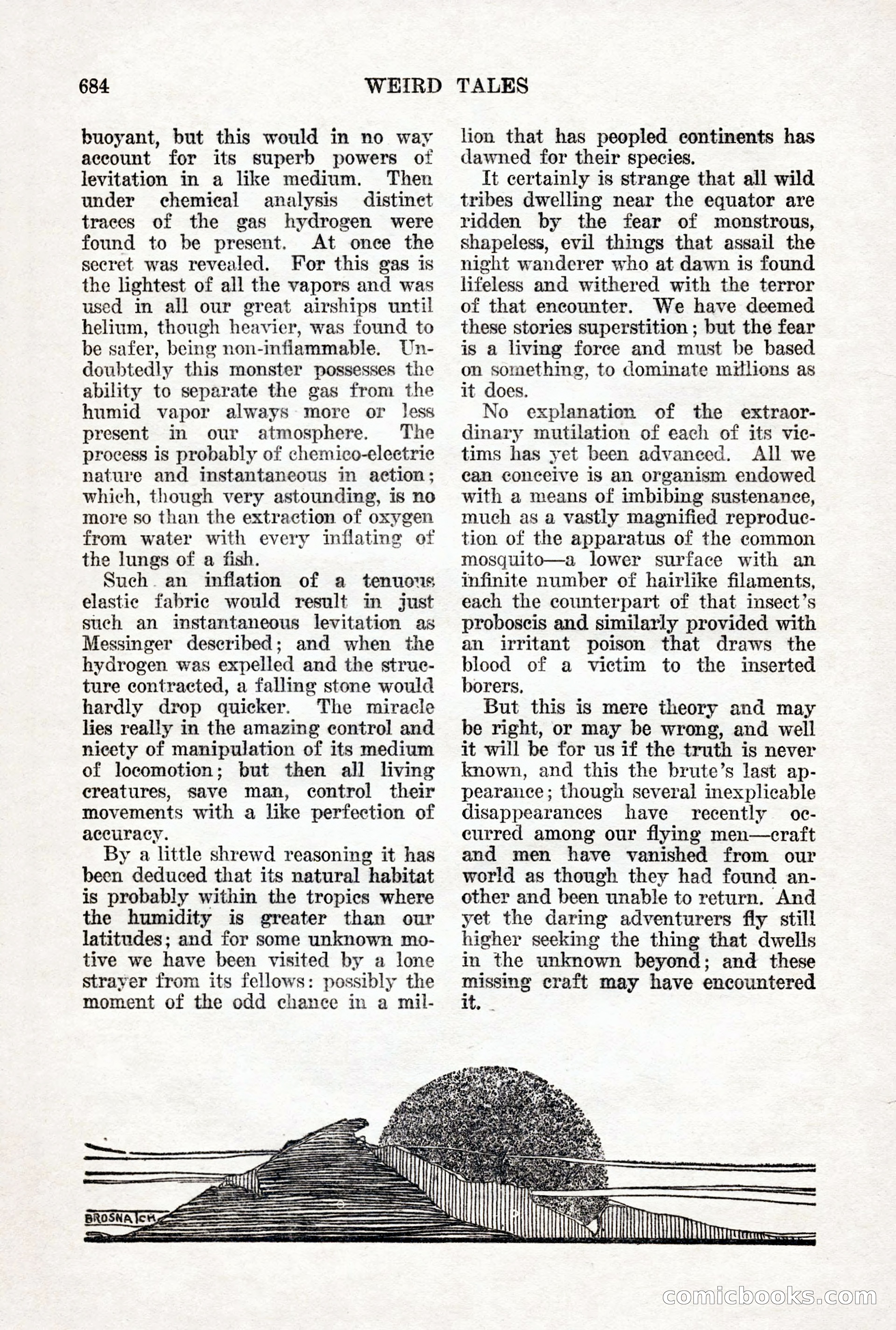 Weird Tales, Vol. 12 No. 5 — page 110 of 148