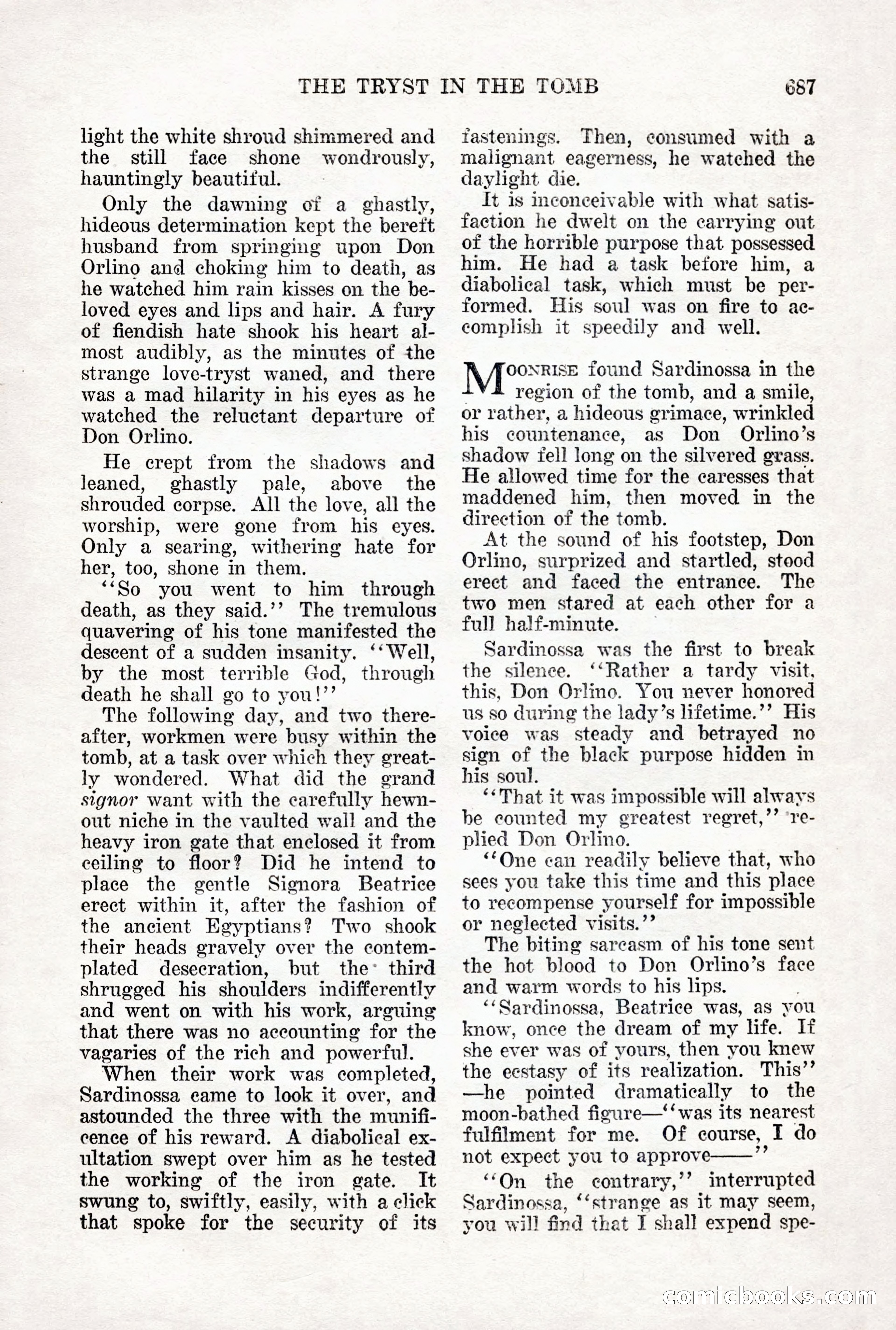 Weird Tales, Vol. 12 No. 5 — page 113 of 148