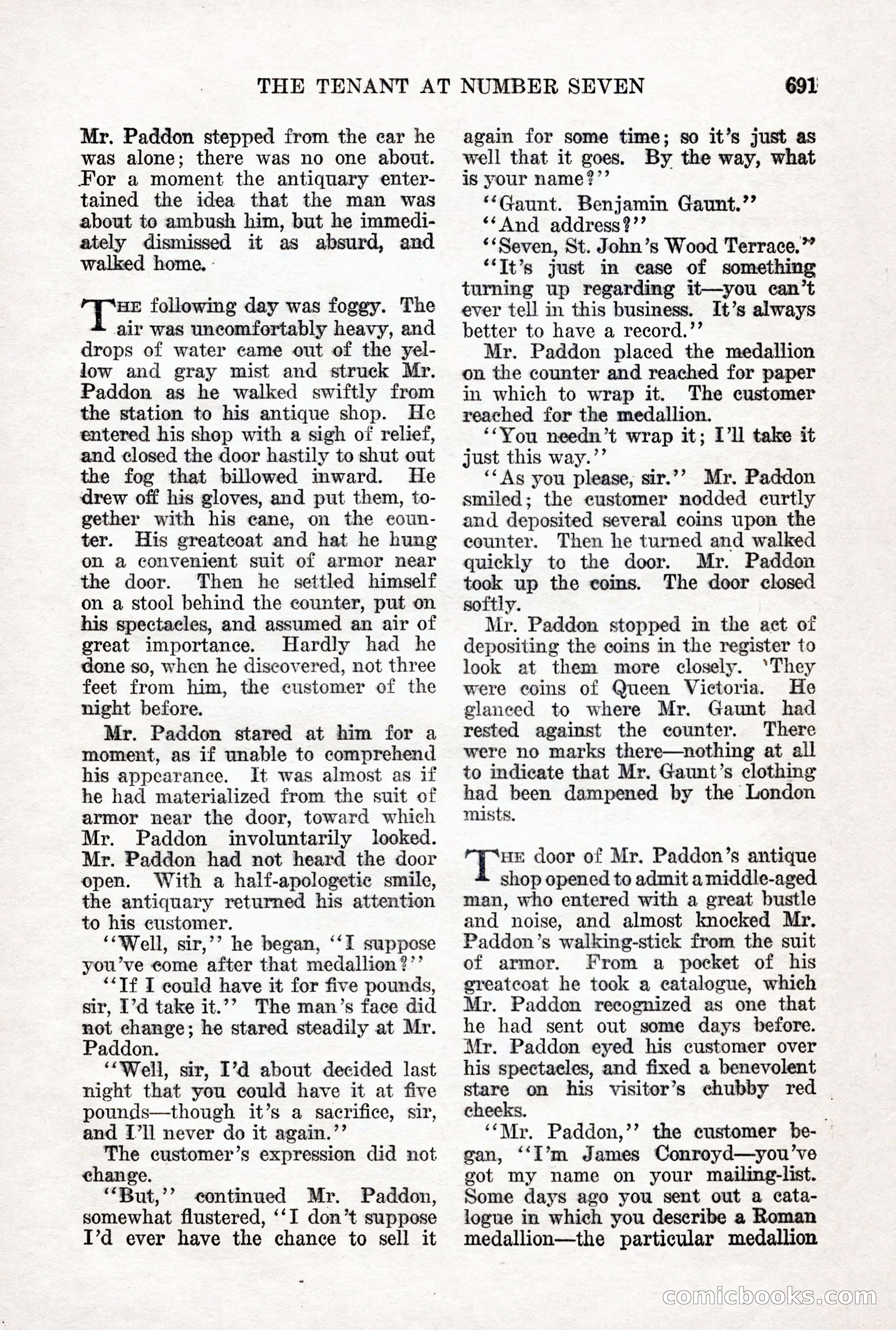 Weird Tales, Vol. 12 No. 5 — page 117 of 148