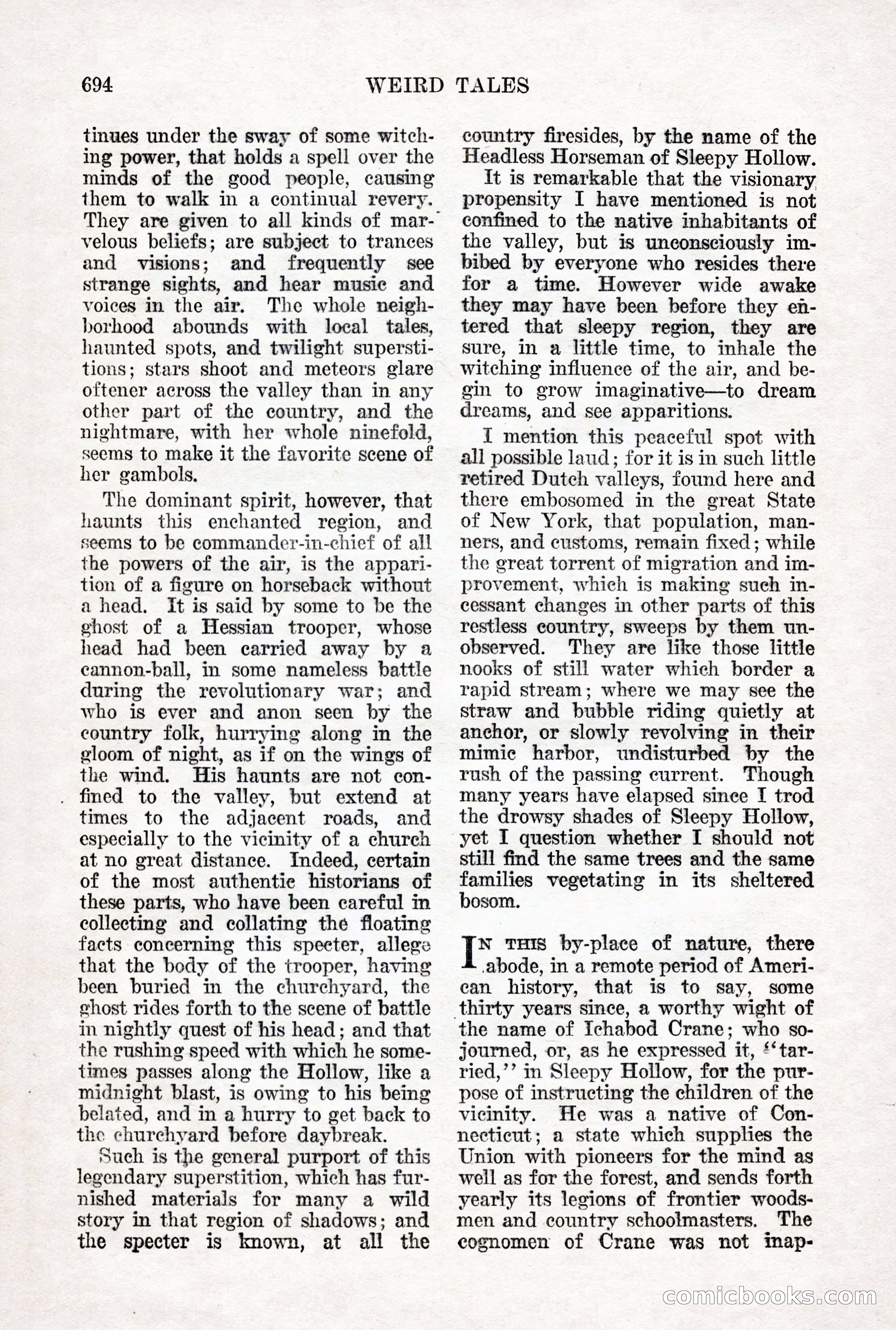 Weird Tales, Vol. 12 No. 5 — page 120 of 148