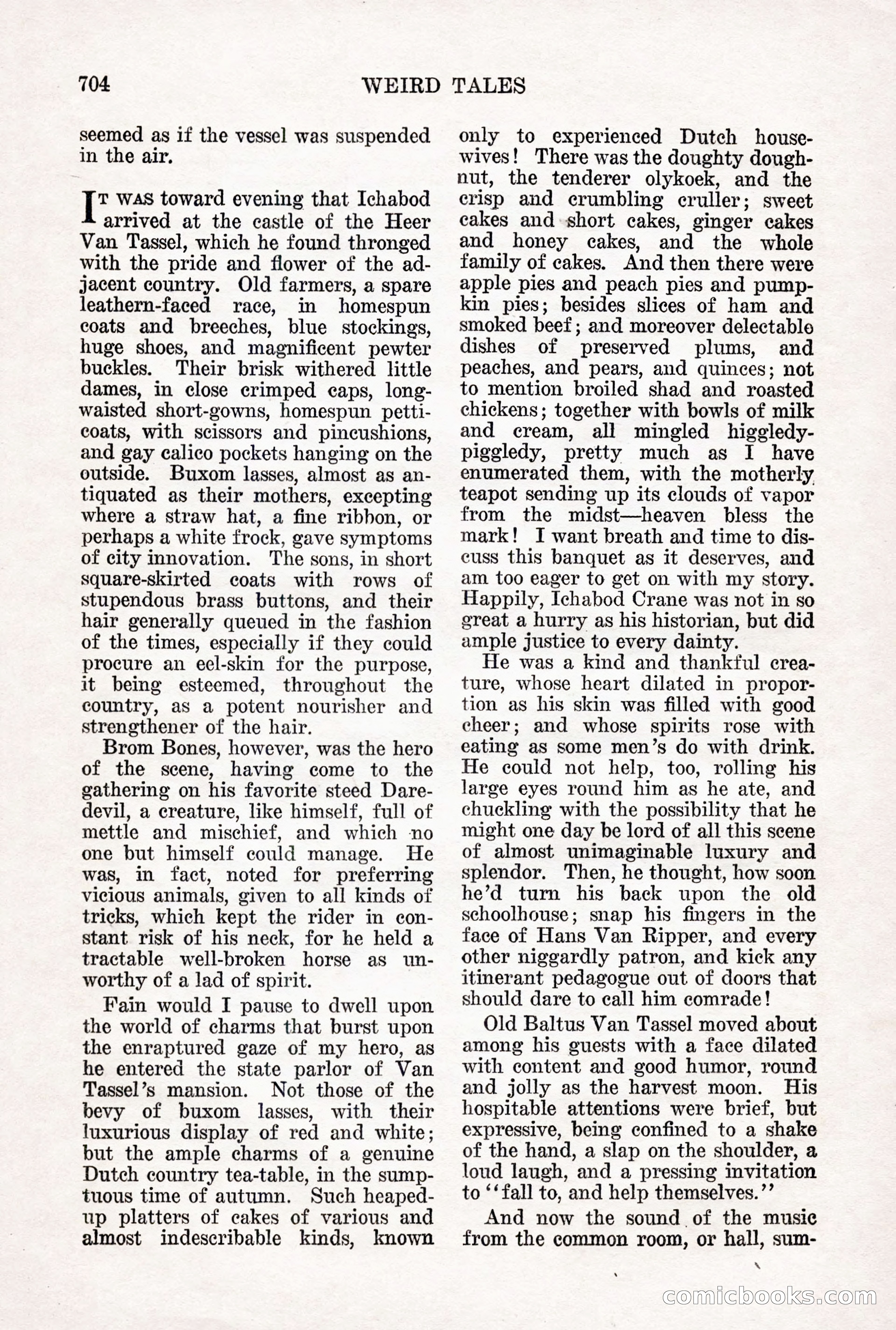 Weird Tales, Vol. 12 No. 5 — page 130 of 148