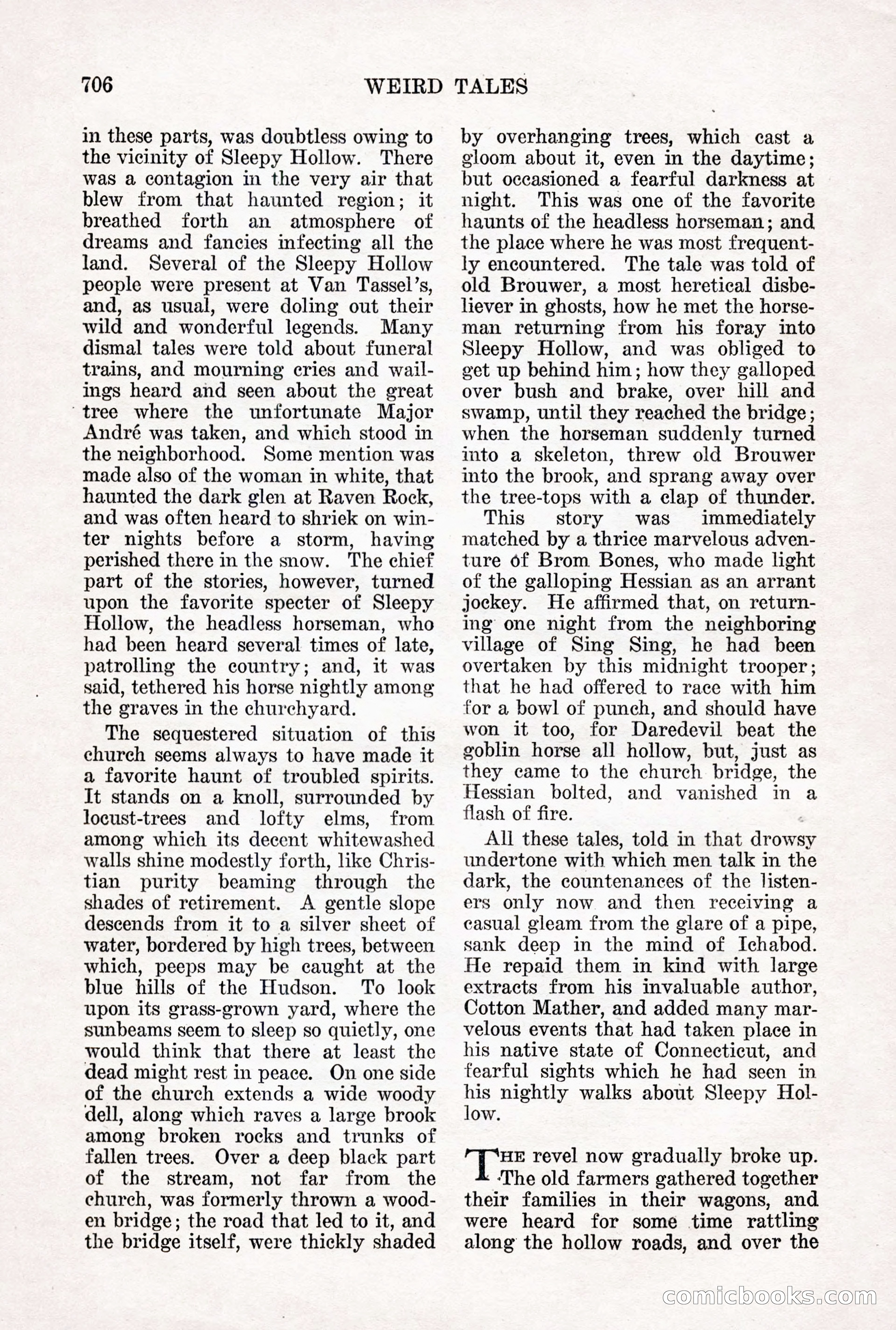 Weird Tales, Vol. 12 No. 5 — page 132 of 148
