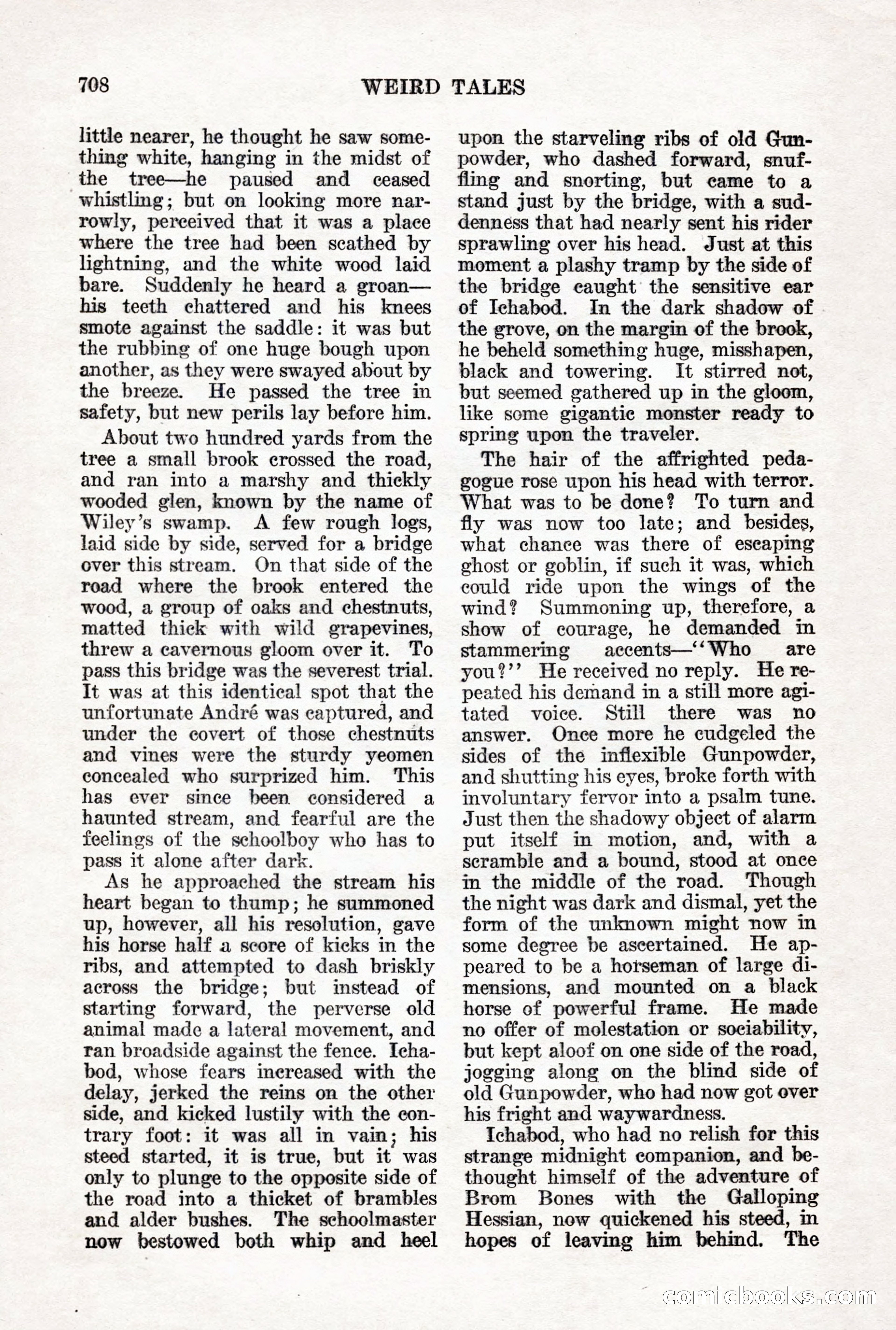 Weird Tales, Vol. 12 No. 5 — page 134 of 148