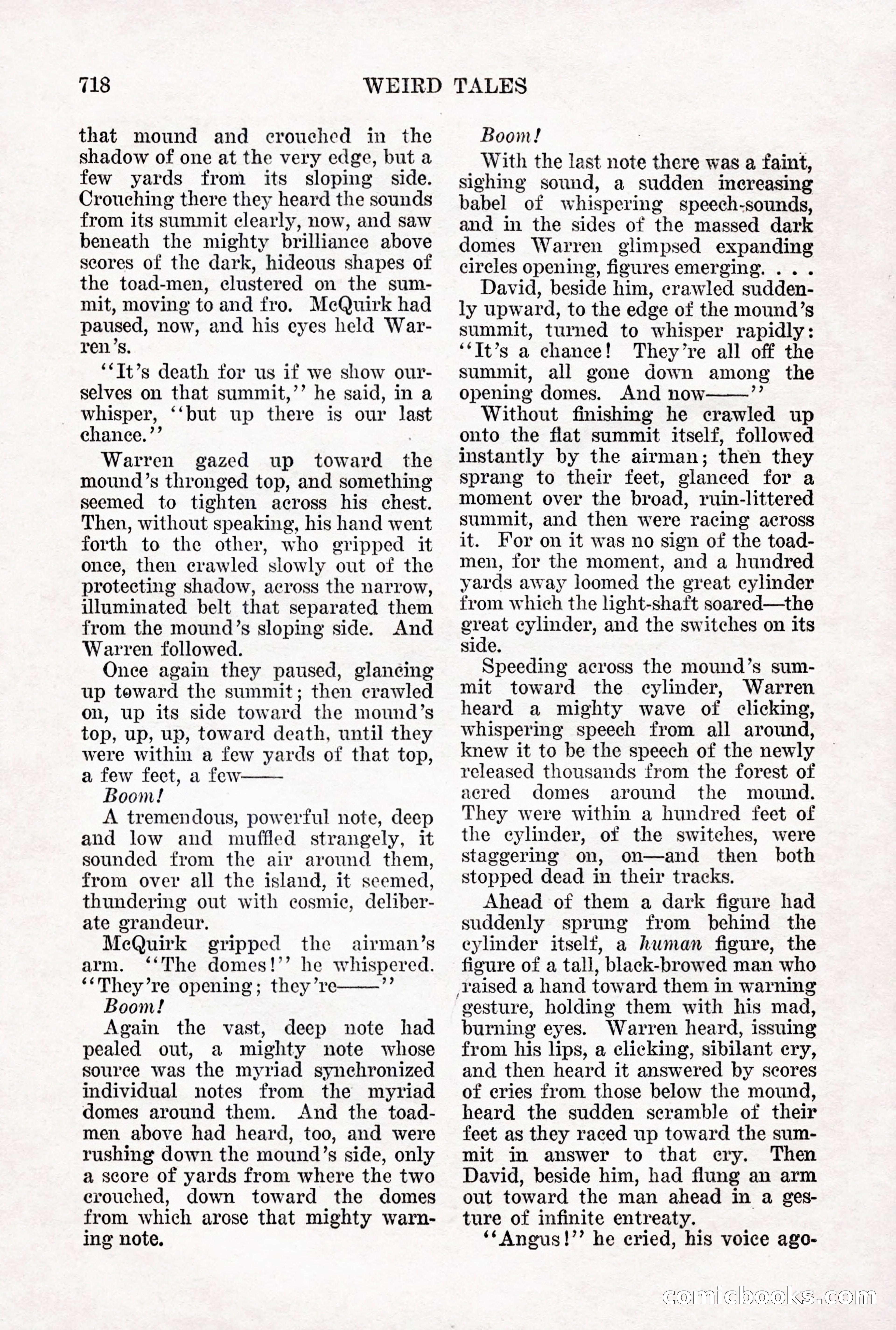 Weird Tales, Vol. 12 No. 5 — page 144 of 148