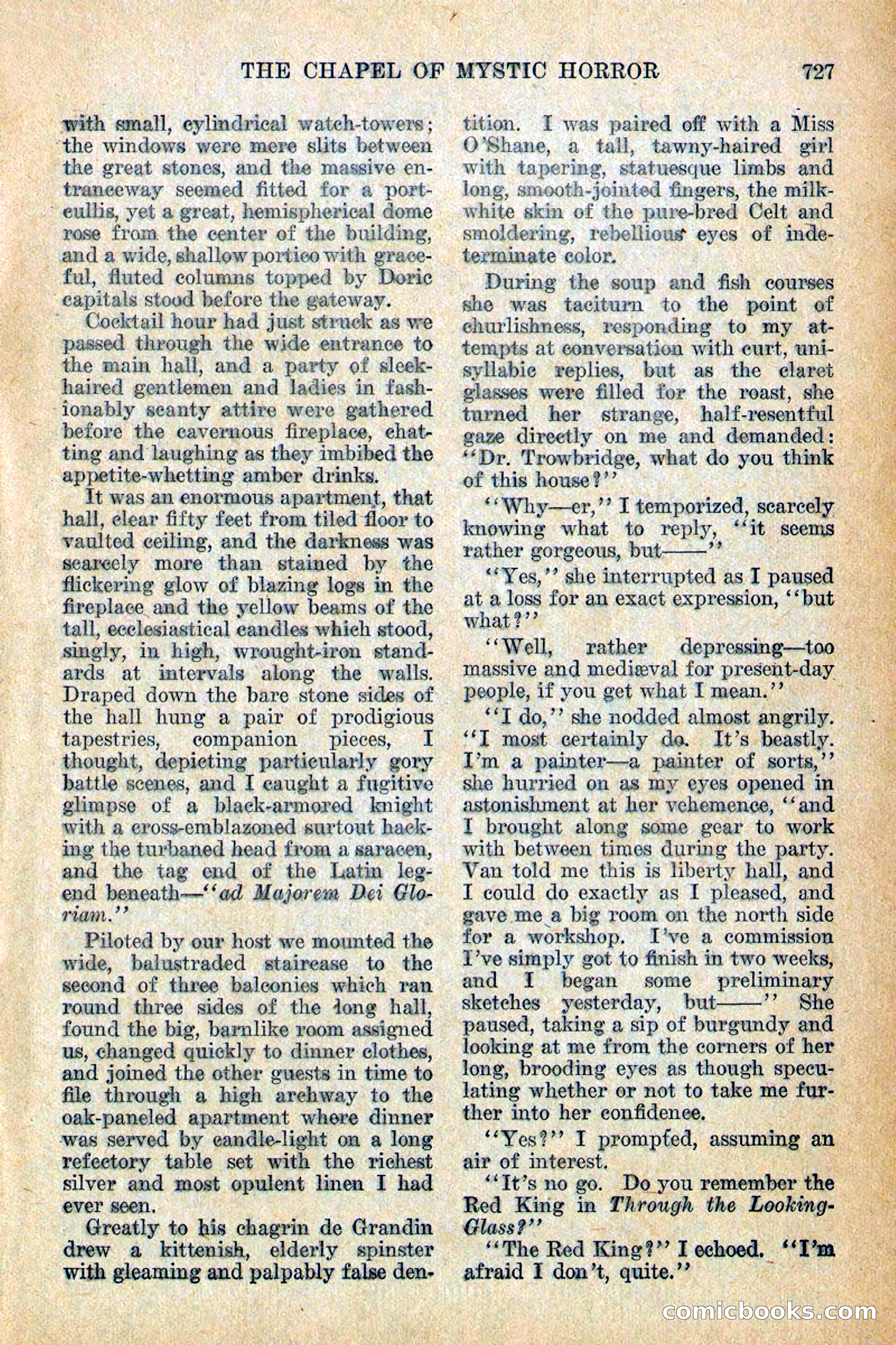 Weird Tales, December 1928 — page 9 of 148