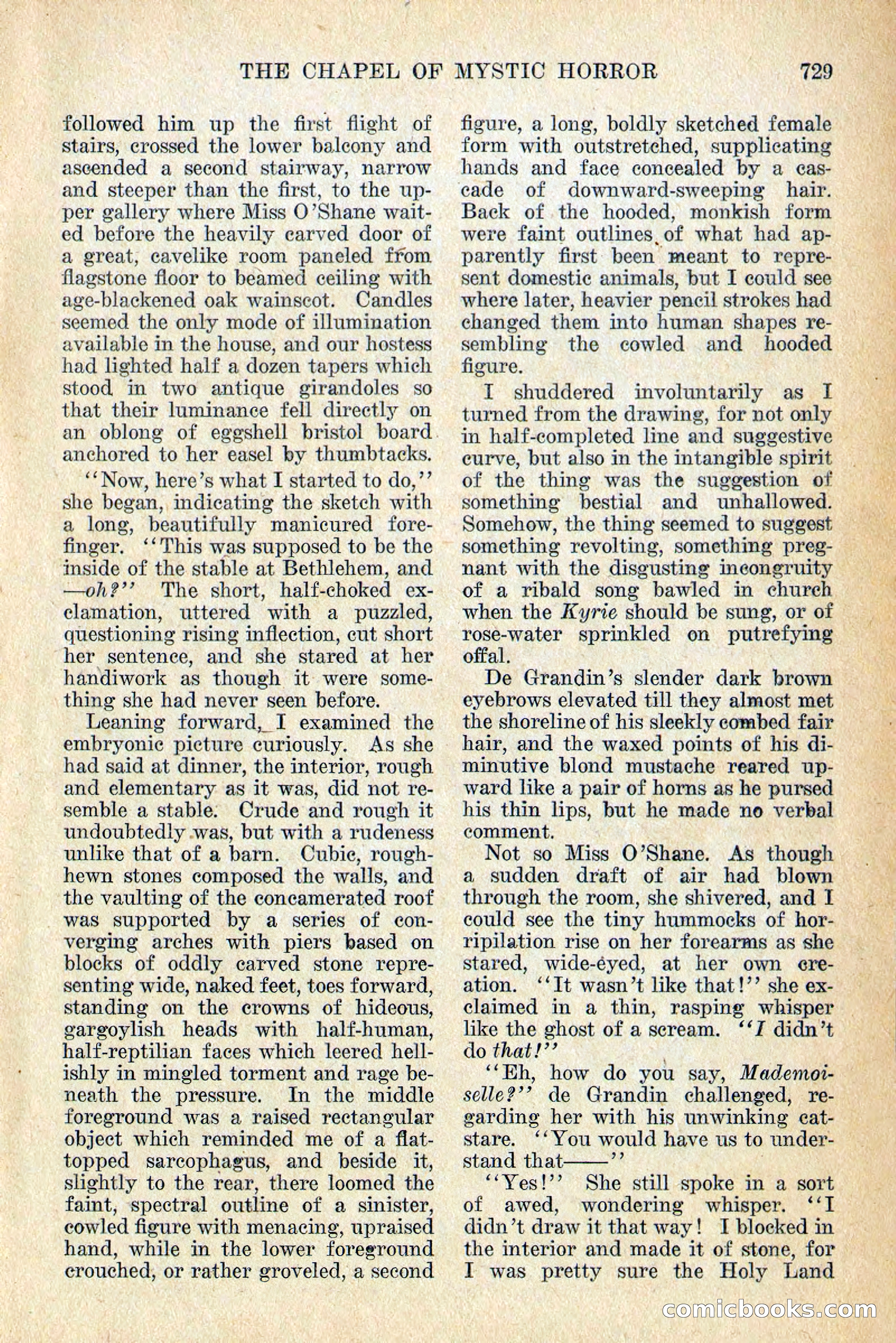 Weird Tales, December 1928 — page 11 of 148
