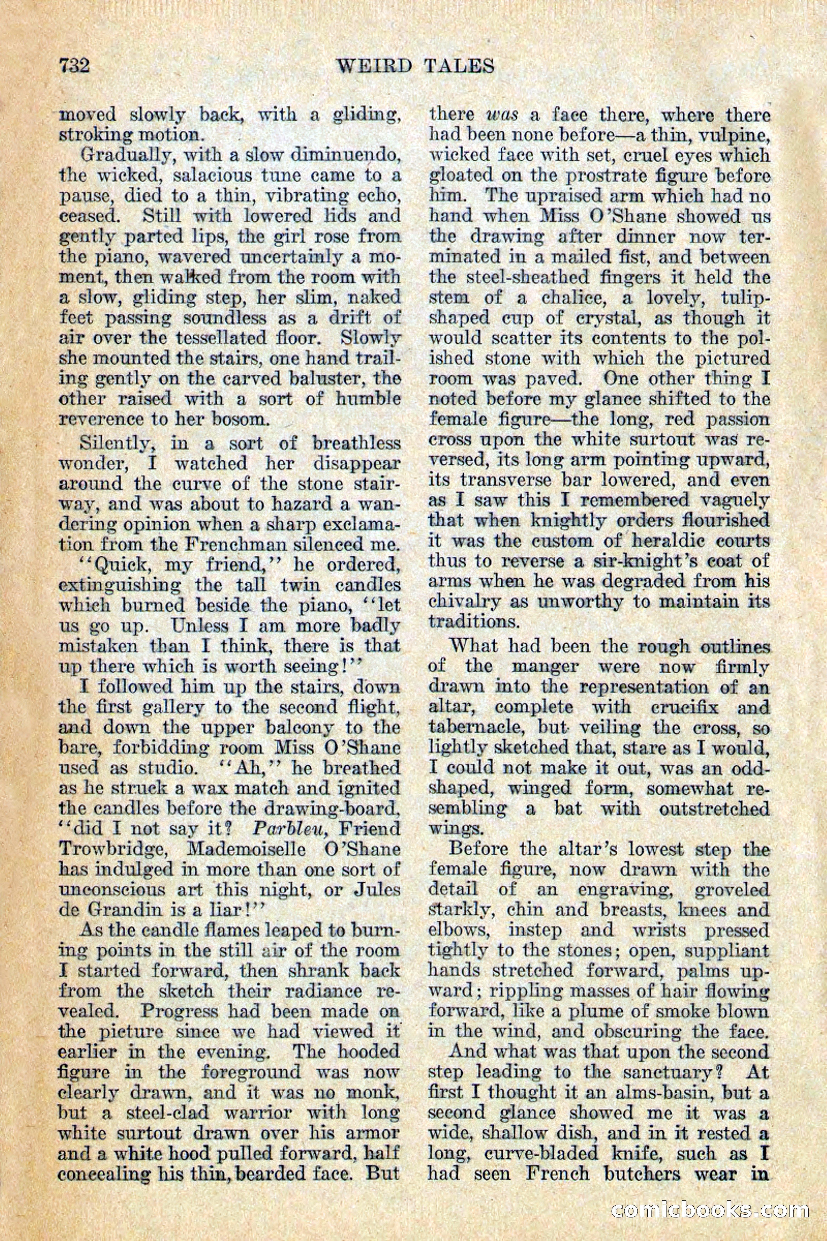 Weird Tales, December 1928 — page 14 of 148