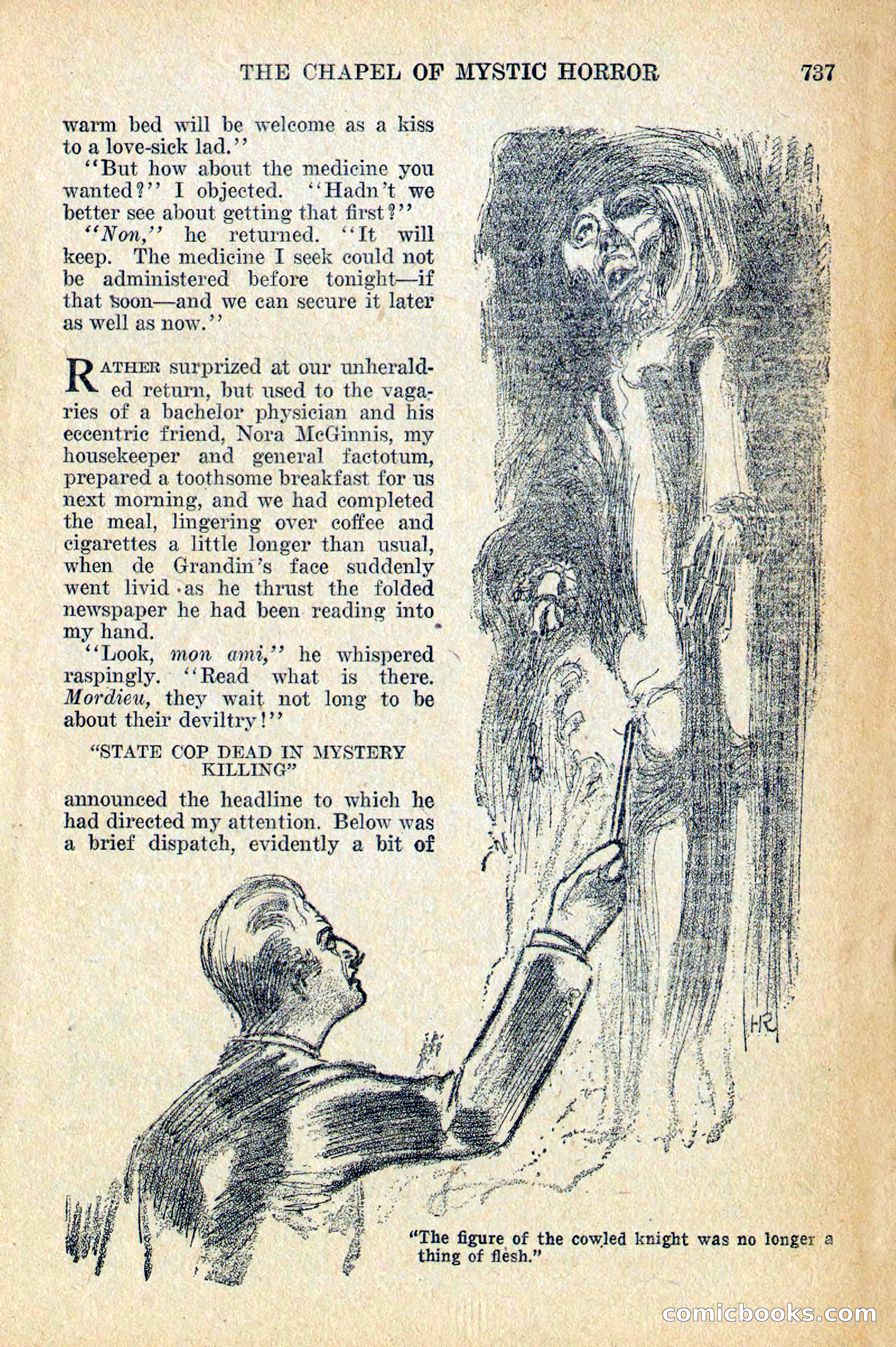 Weird Tales, December 1928 — page 19 of 148