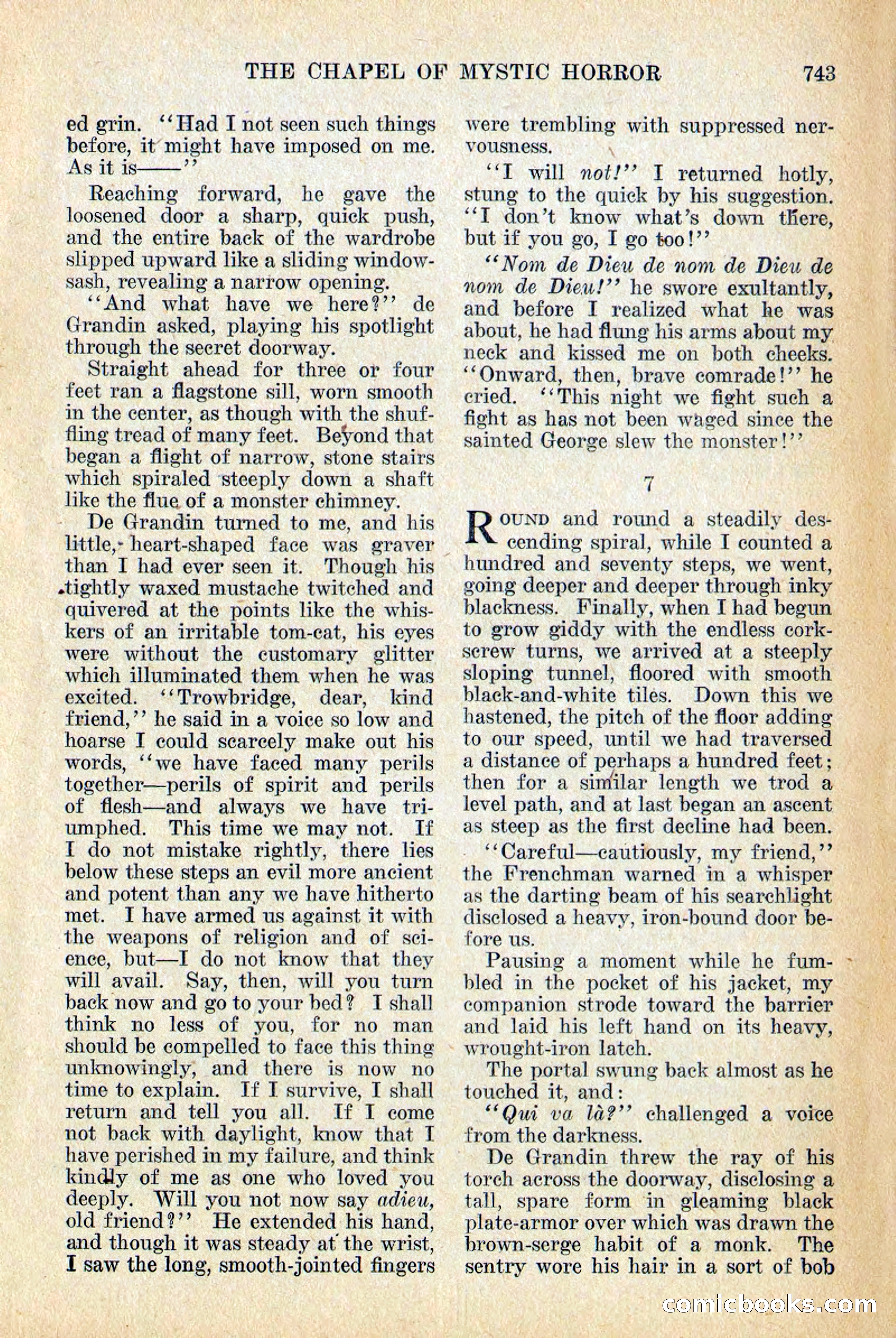 Weird Tales, December 1928 — page 25 of 148
