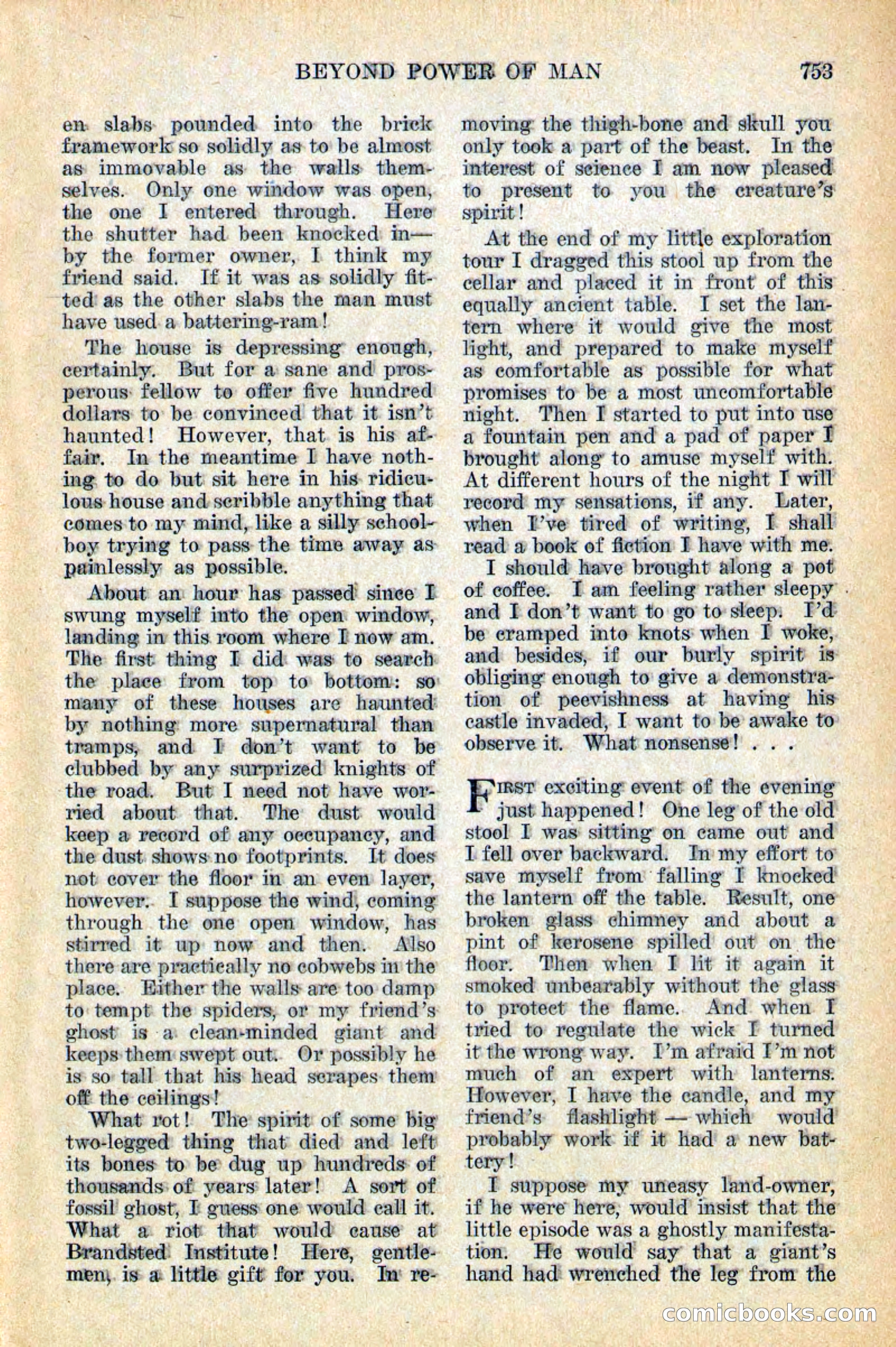 Weird Tales, December 1928 — page 35 of 148