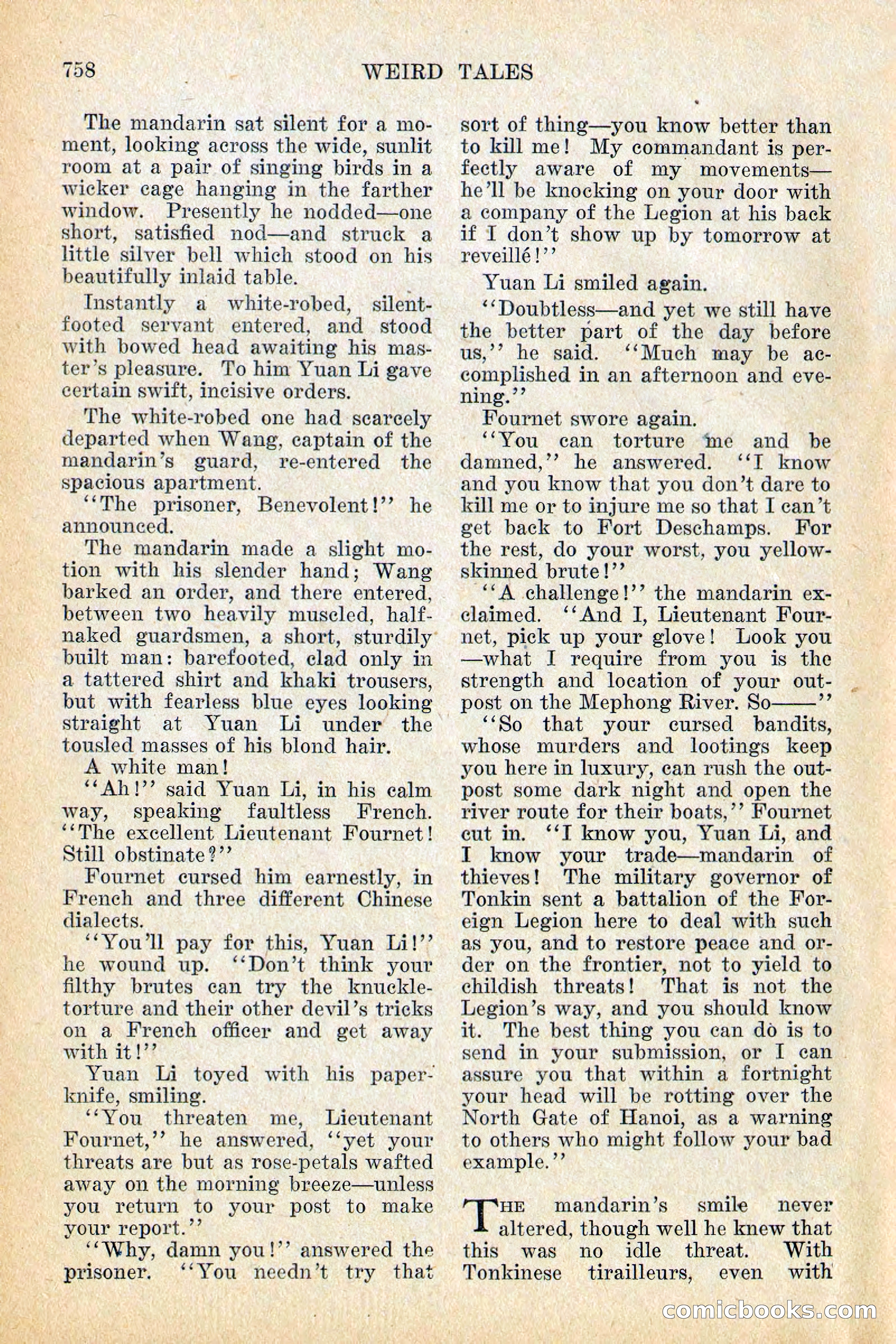 Weird Tales, December 1928 — page 40 of 148