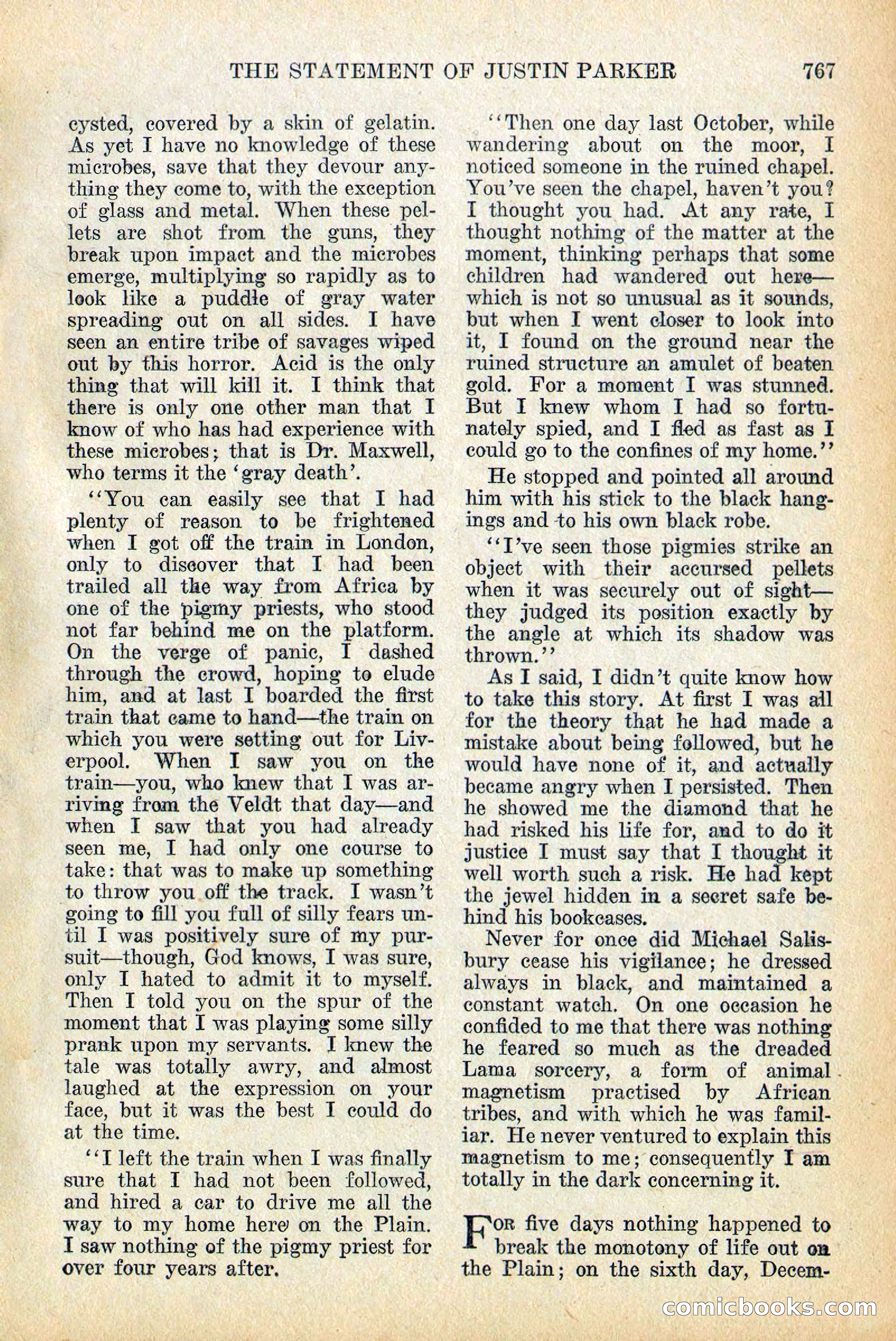 Weird Tales, December 1928 — page 49 of 148