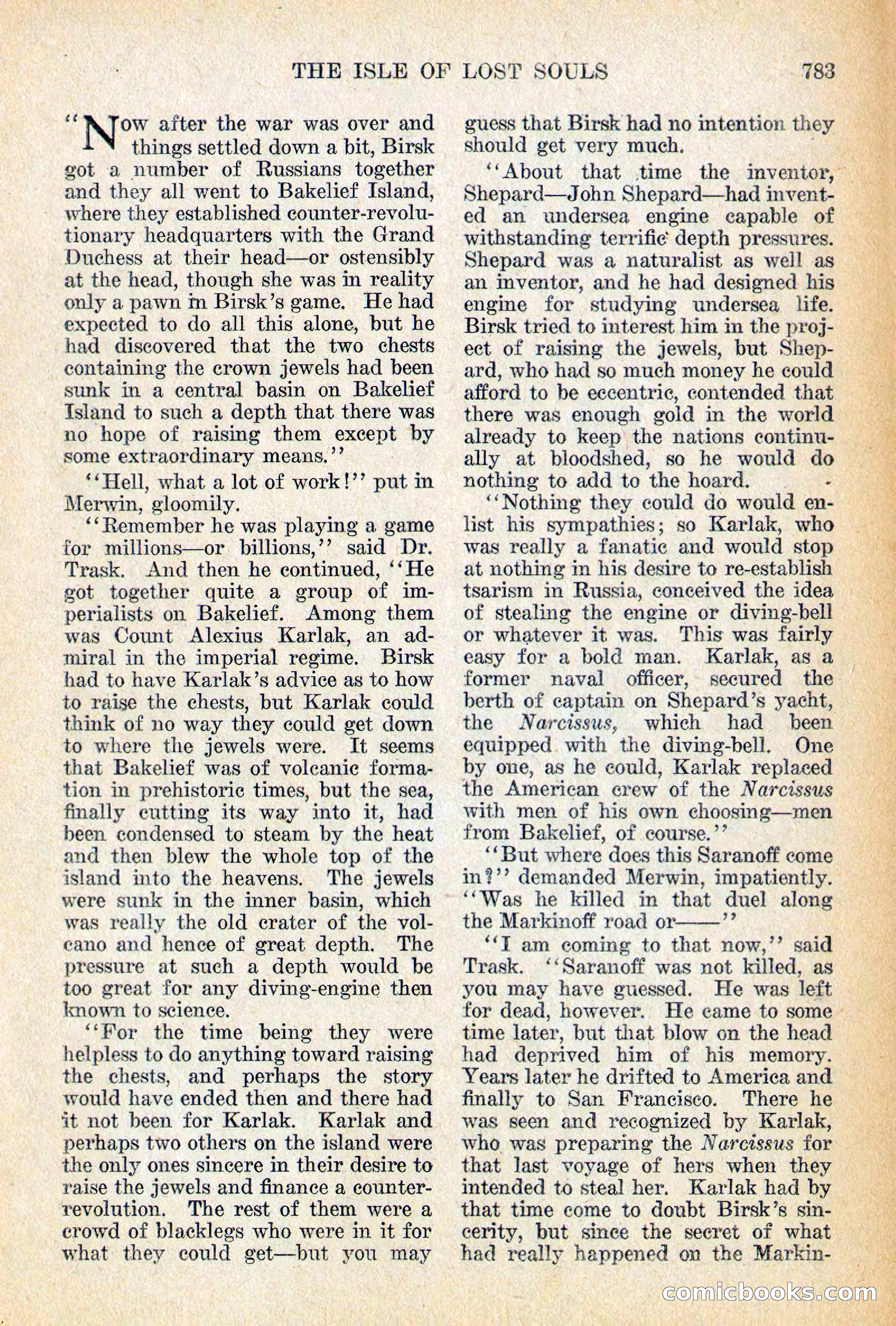 Weird Tales, December 1928 — page 65 of 148