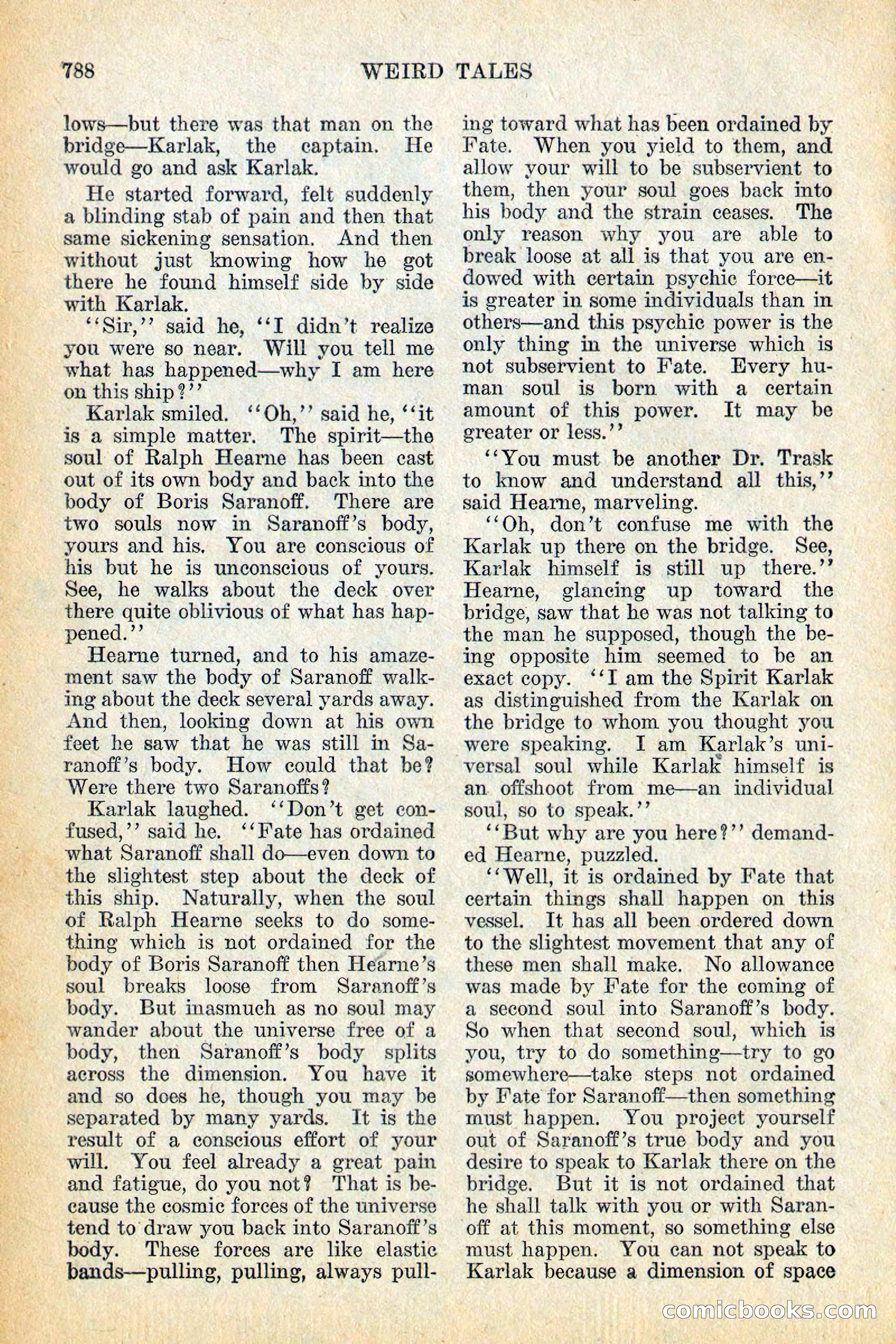 Weird Tales, December 1928 — page 70 of 148