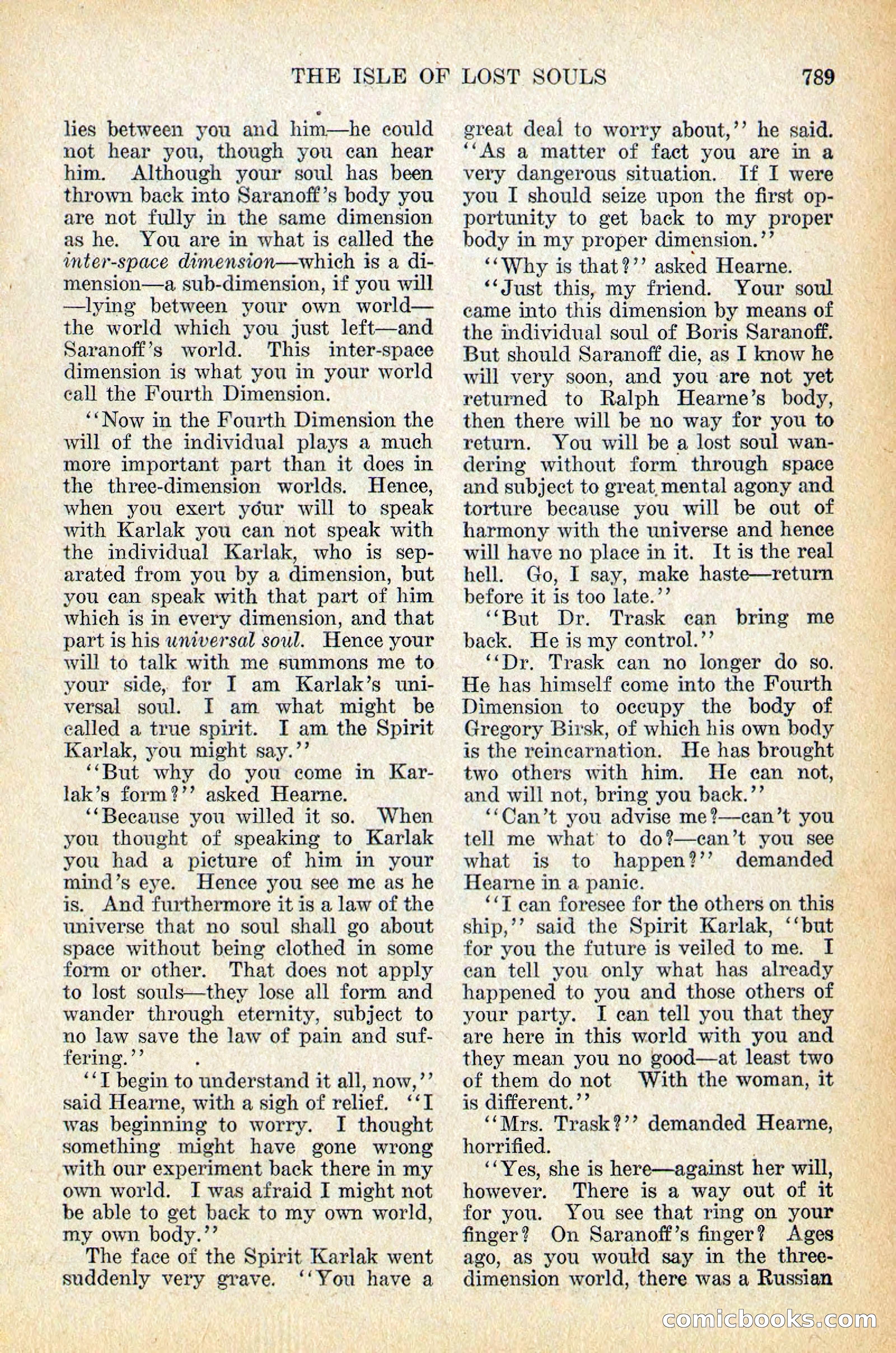 Weird Tales, December 1928 — page 71 of 148