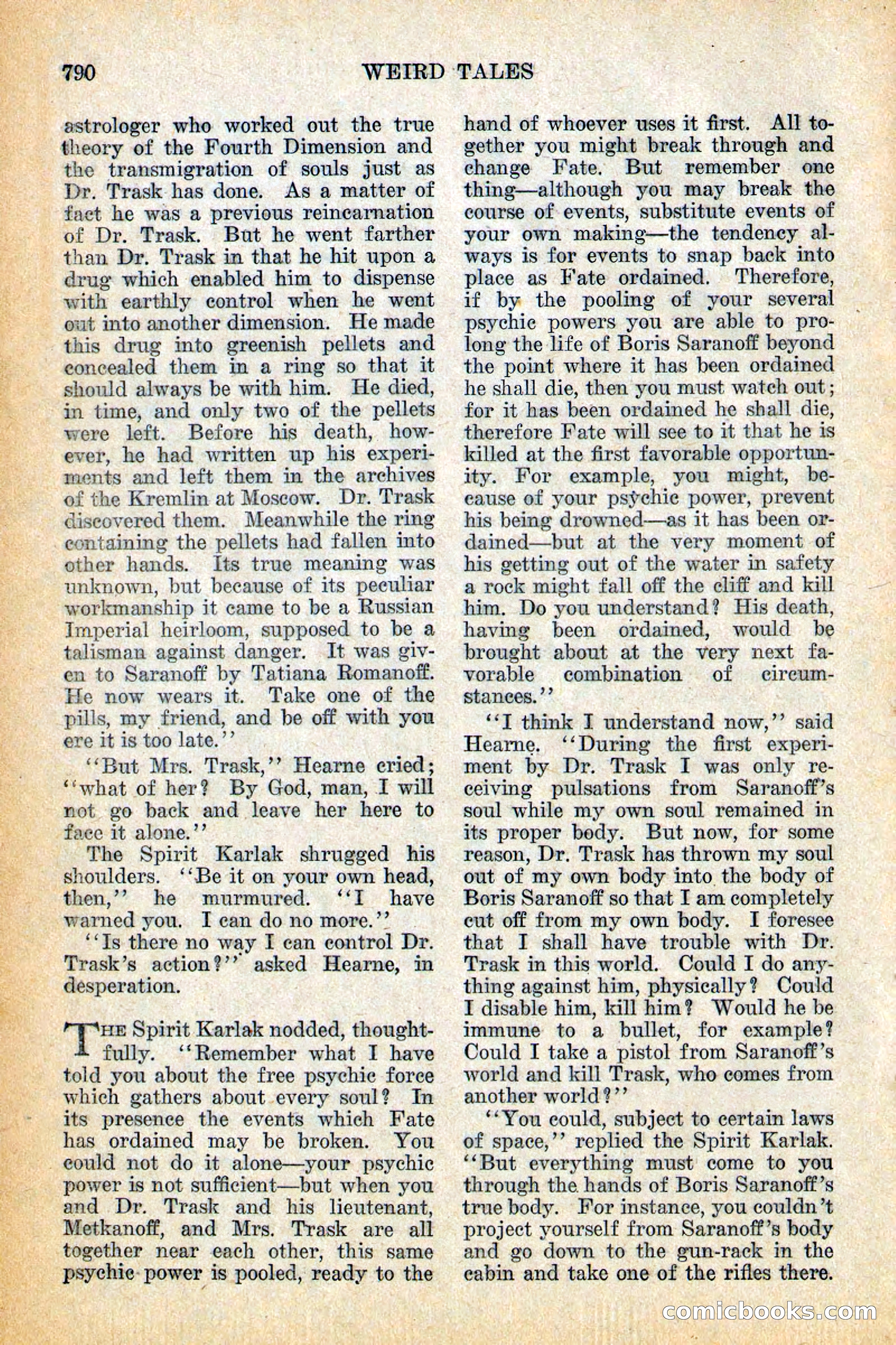 Weird Tales, December 1928 — page 72 of 148