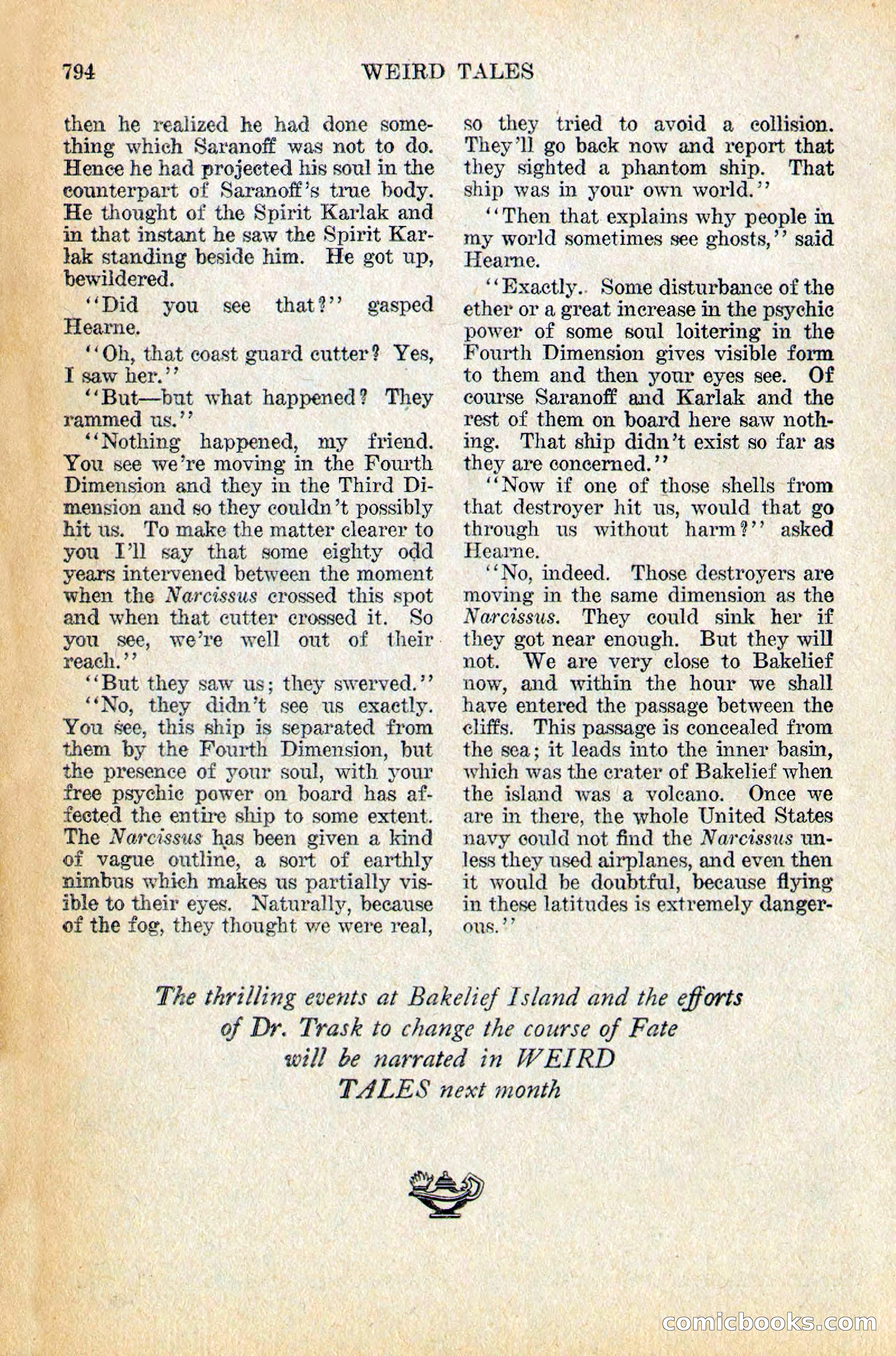 Weird Tales, December 1928 — page 76 of 148