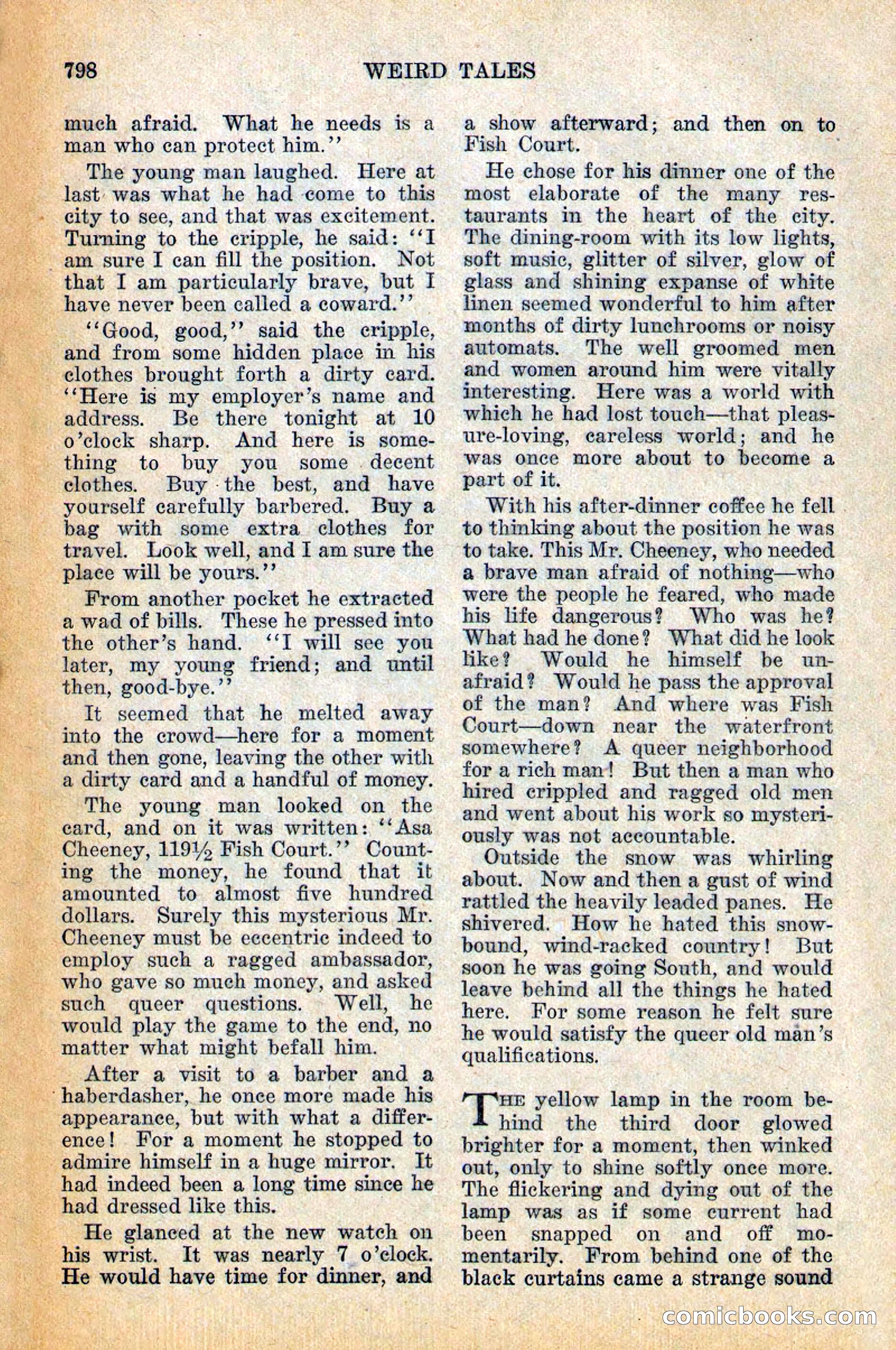 Weird Tales, December 1928 — page 80 of 148