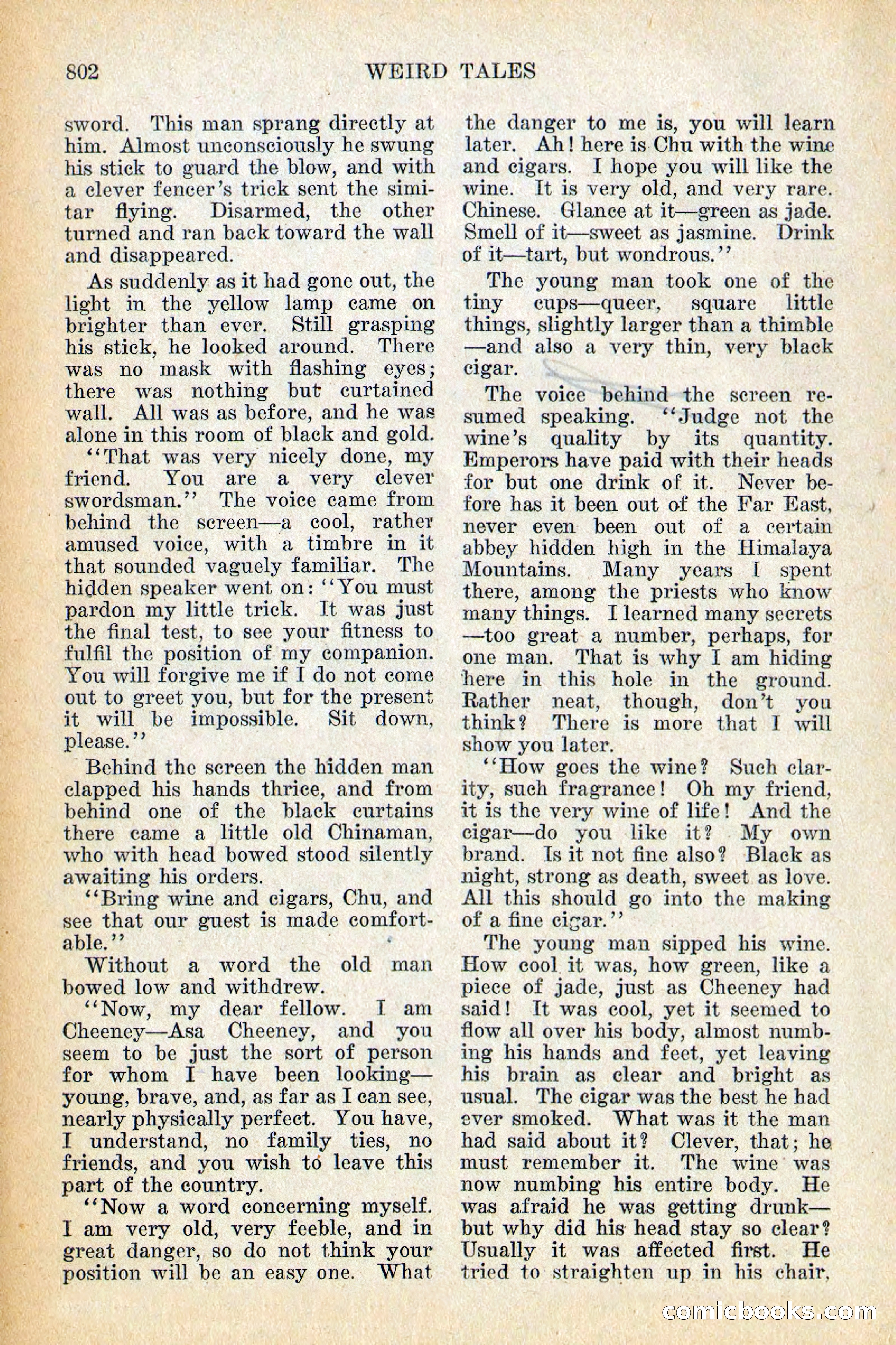 Weird Tales, December 1928 — page 84 of 148