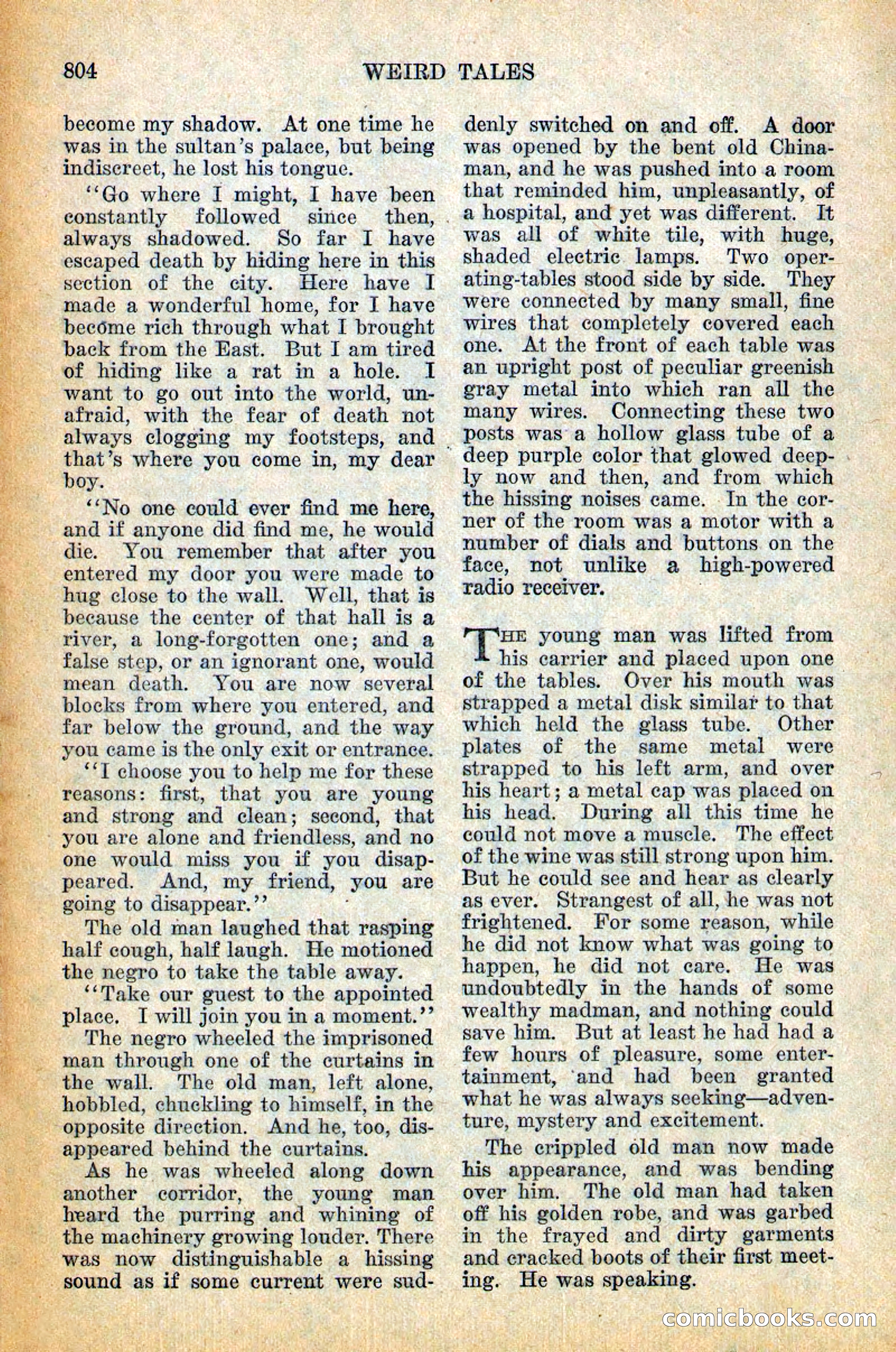 Weird Tales, December 1928 — page 86 of 148