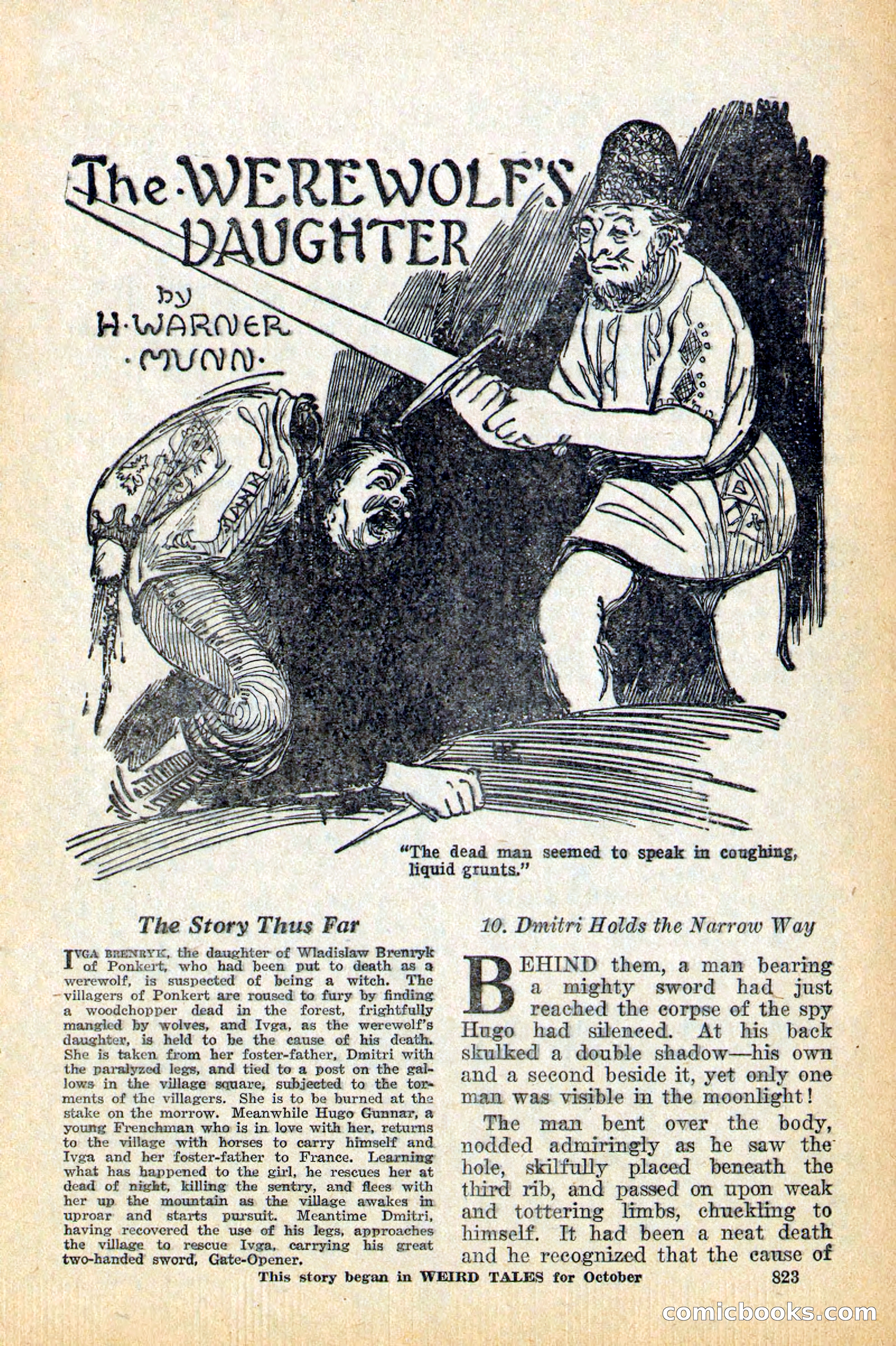 Weird Tales, December 1928 — page 105 of 148