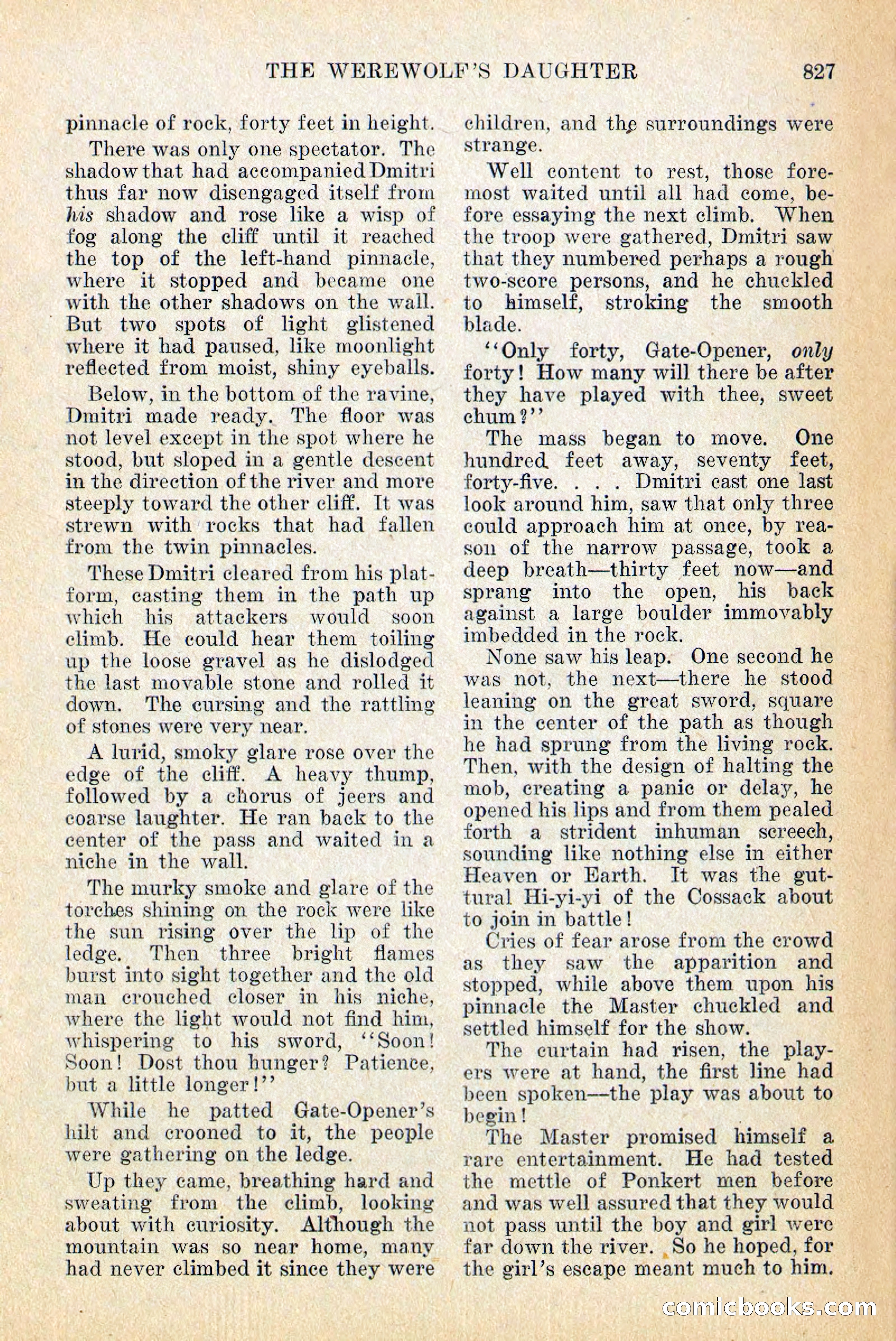 Weird Tales, December 1928 — page 109 of 148