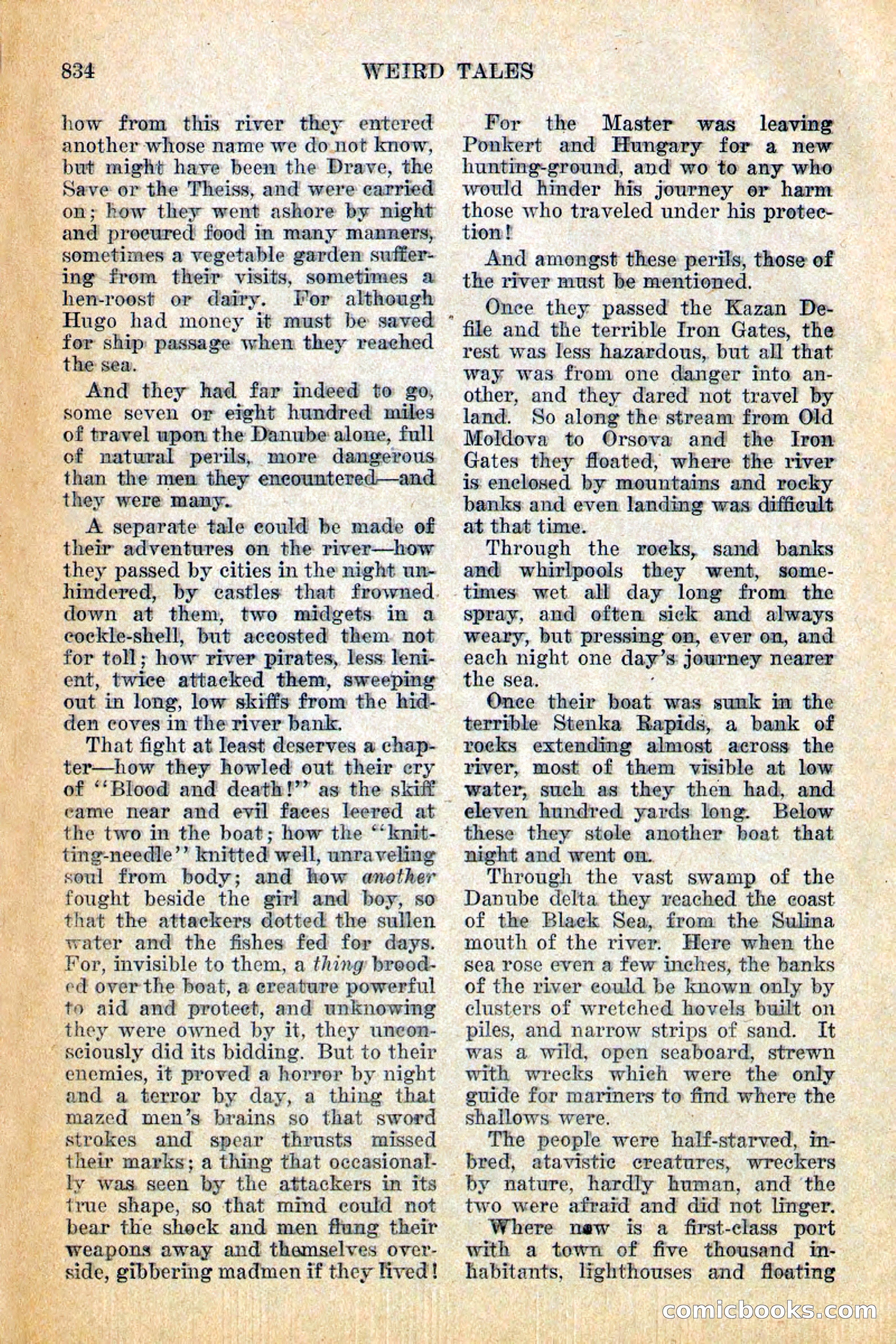Weird Tales, December 1928 — page 116 of 148