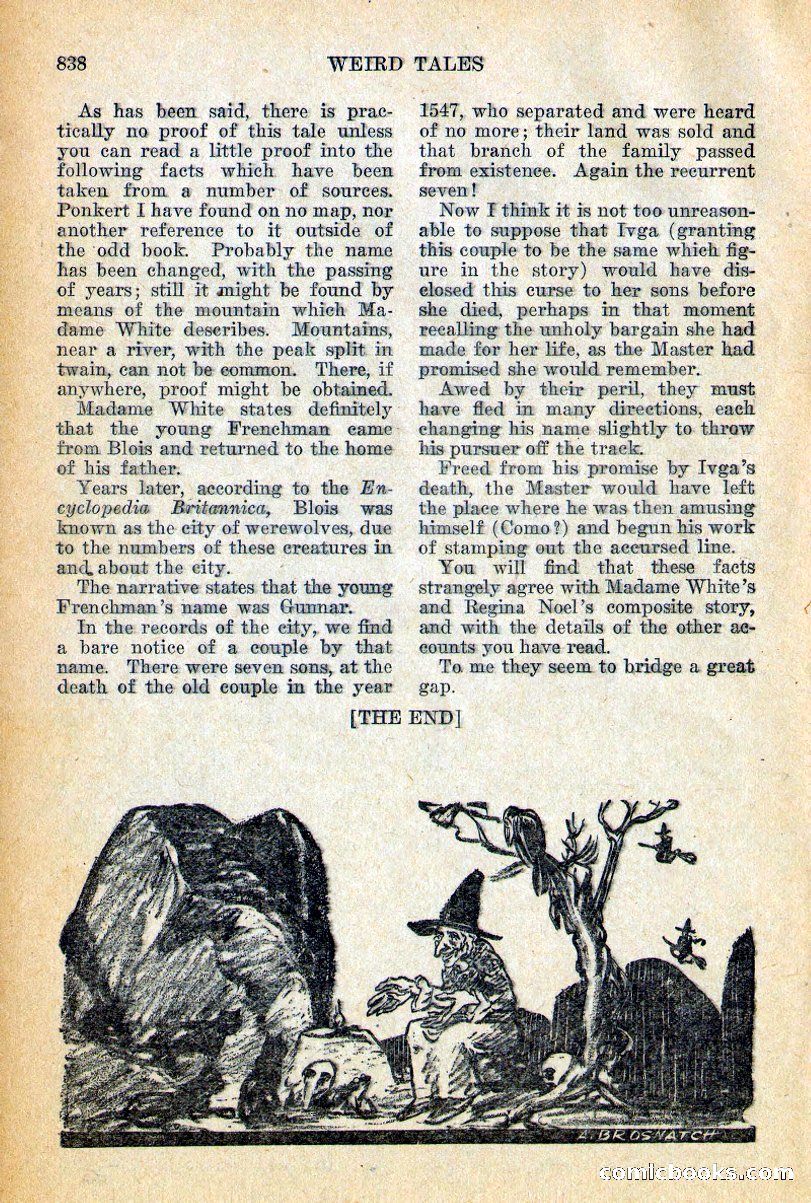 Weird Tales, December 1928 — page 120 of 148