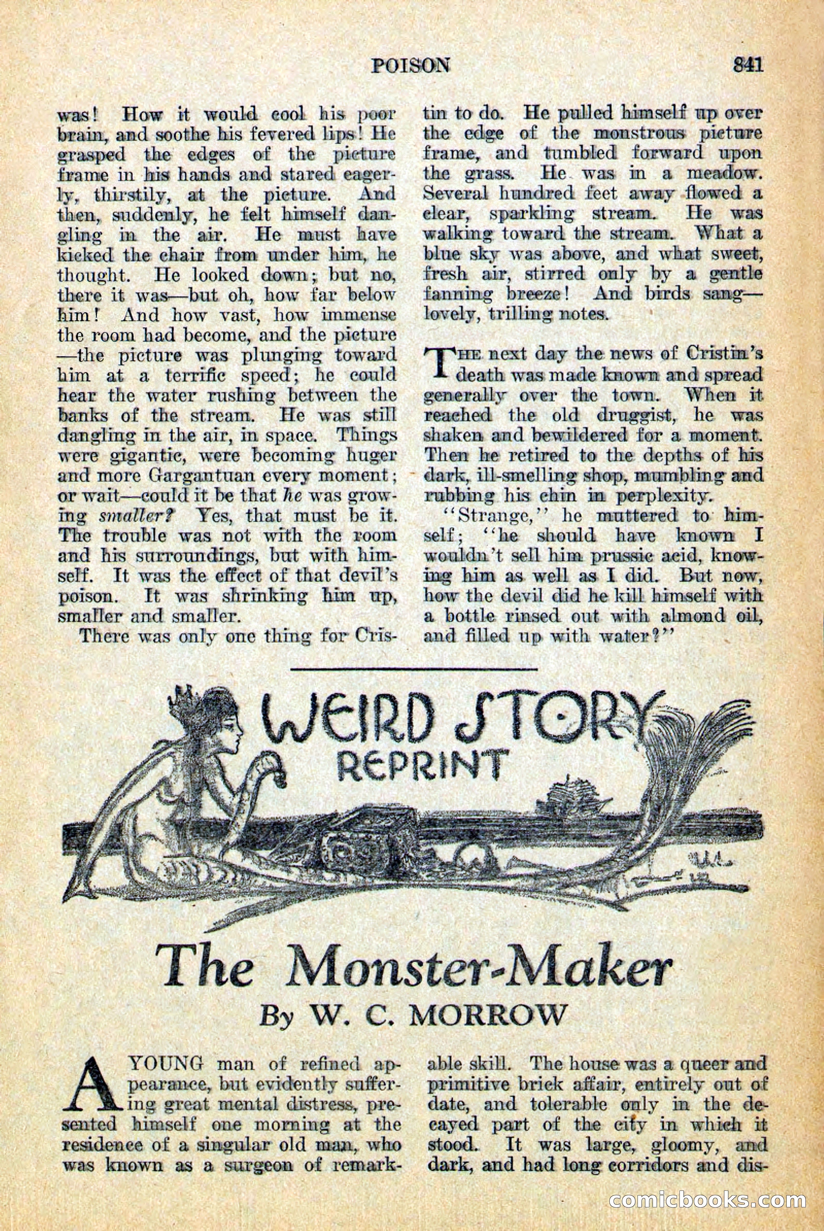 Weird Tales, December 1928 — page 123 of 148