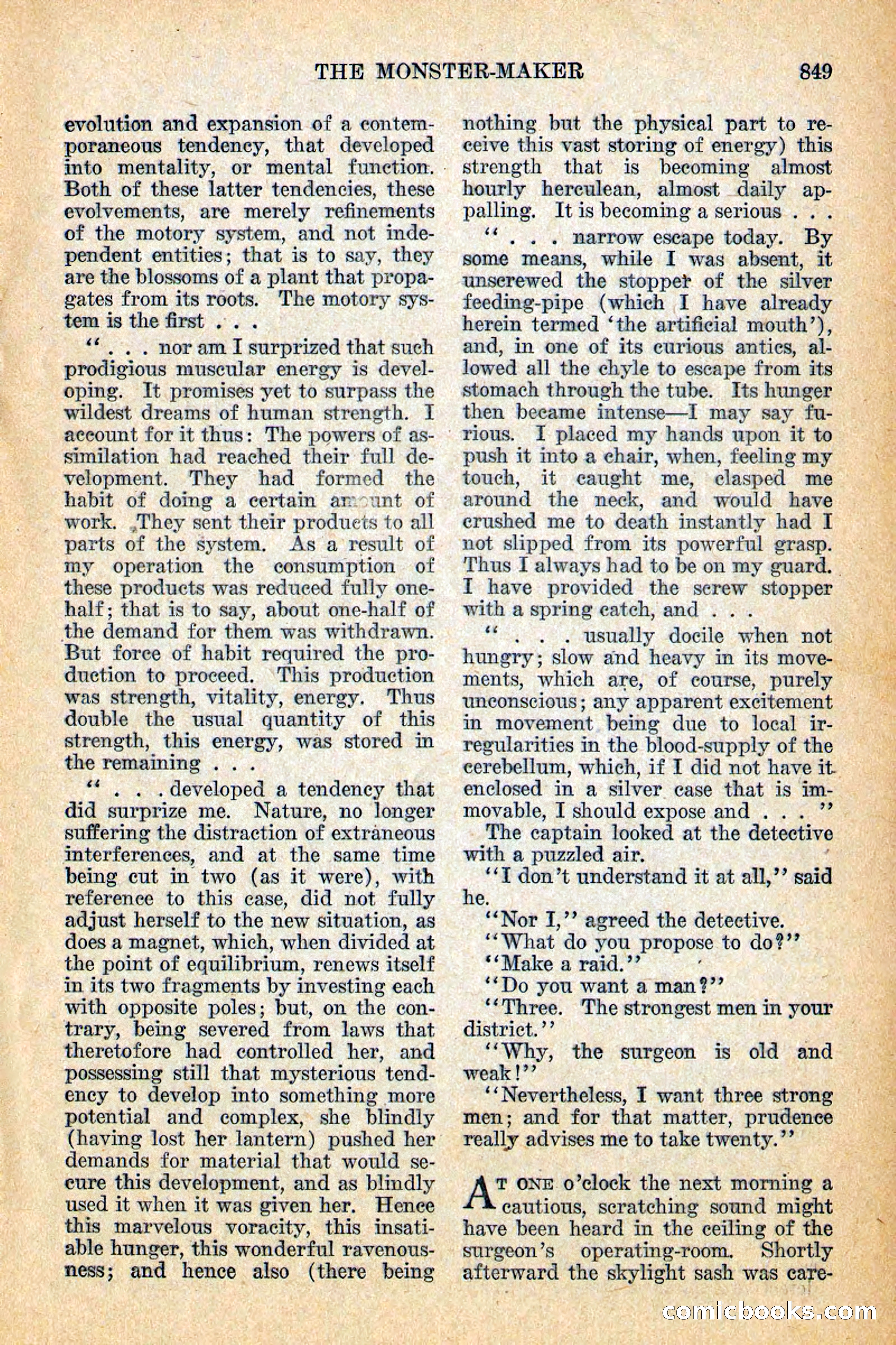 Weird Tales, December 1928 — page 131 of 148