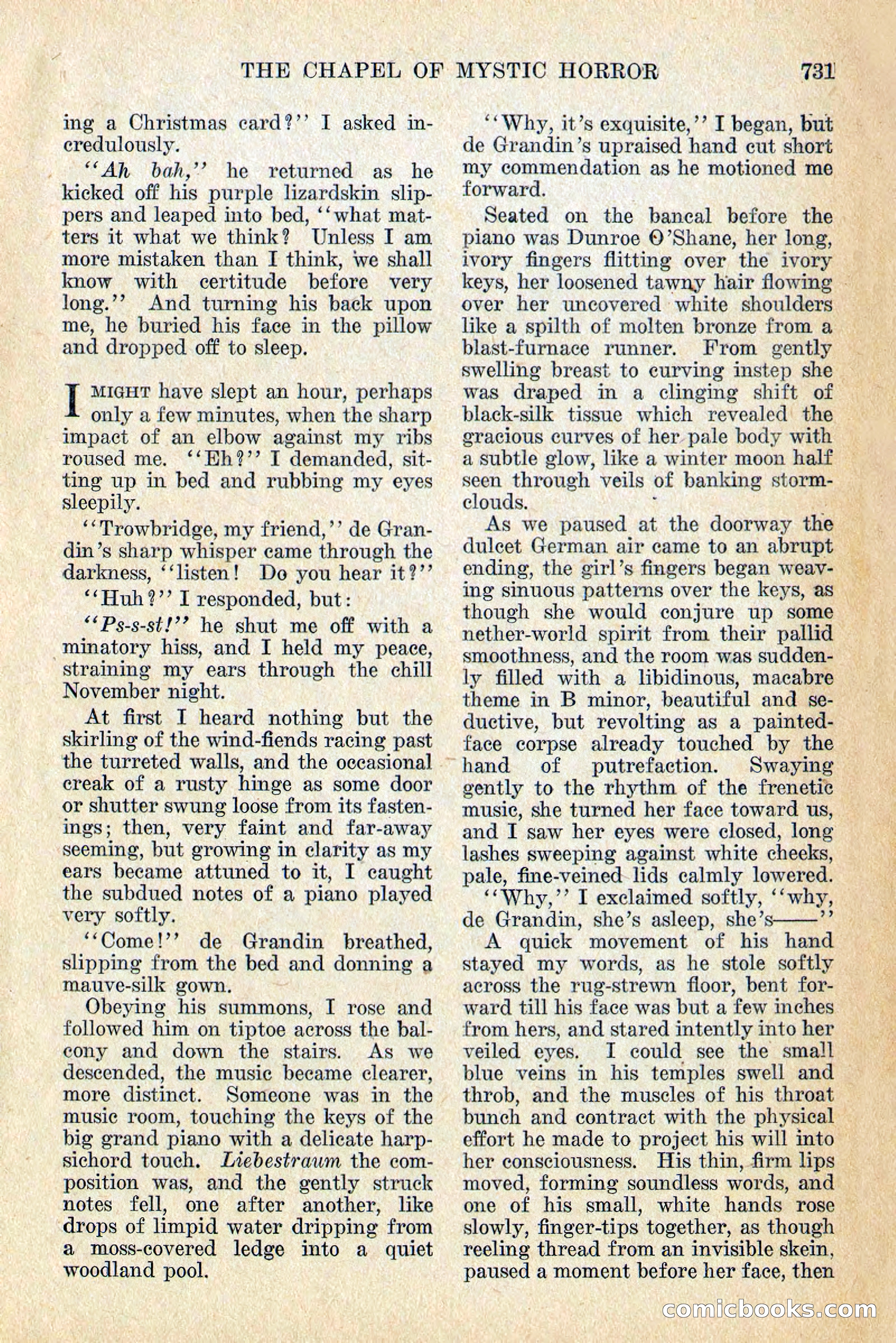 Weird Tales, Vol. 12, No. 6 — page 13 of 148