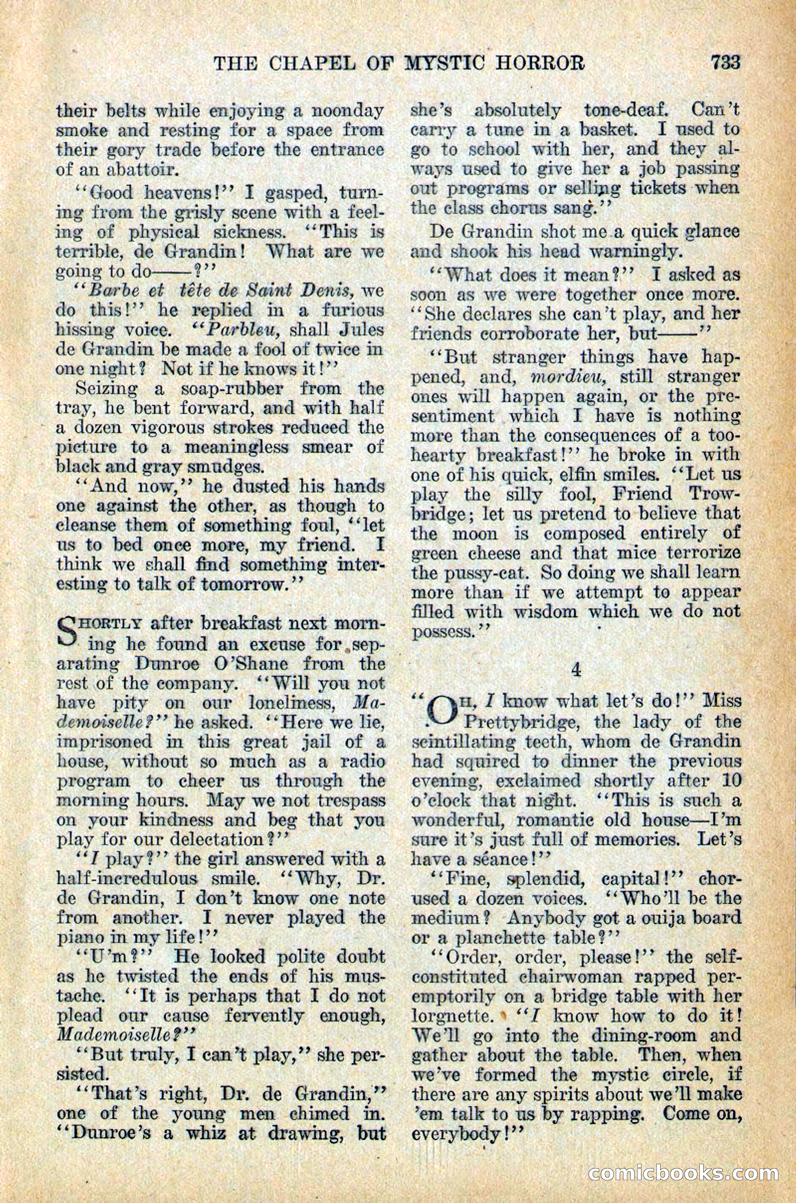 Weird Tales, Vol. 12, No. 6 — page 15 of 148