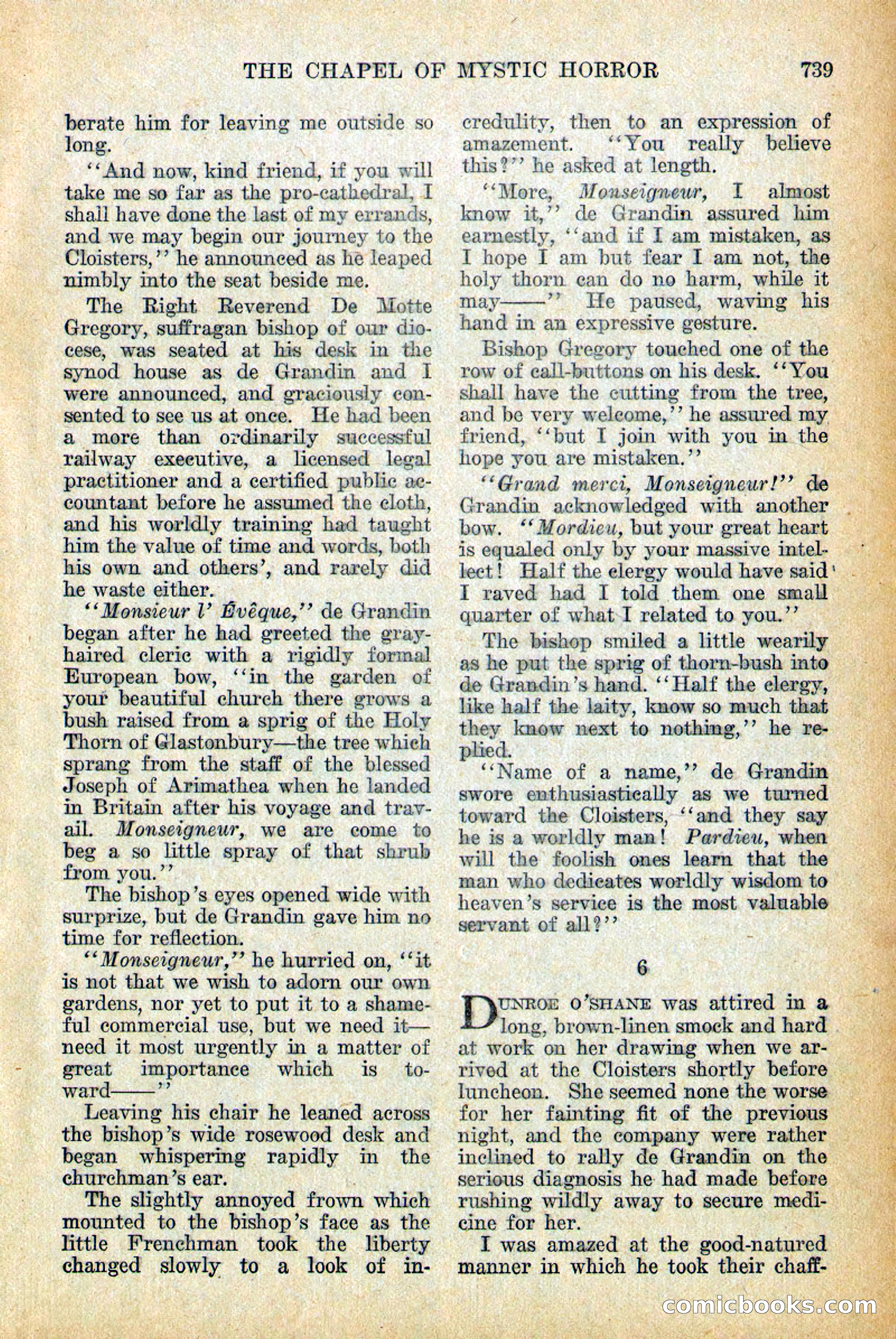 Weird Tales, Vol. 12, No. 6 — page 21 of 148
