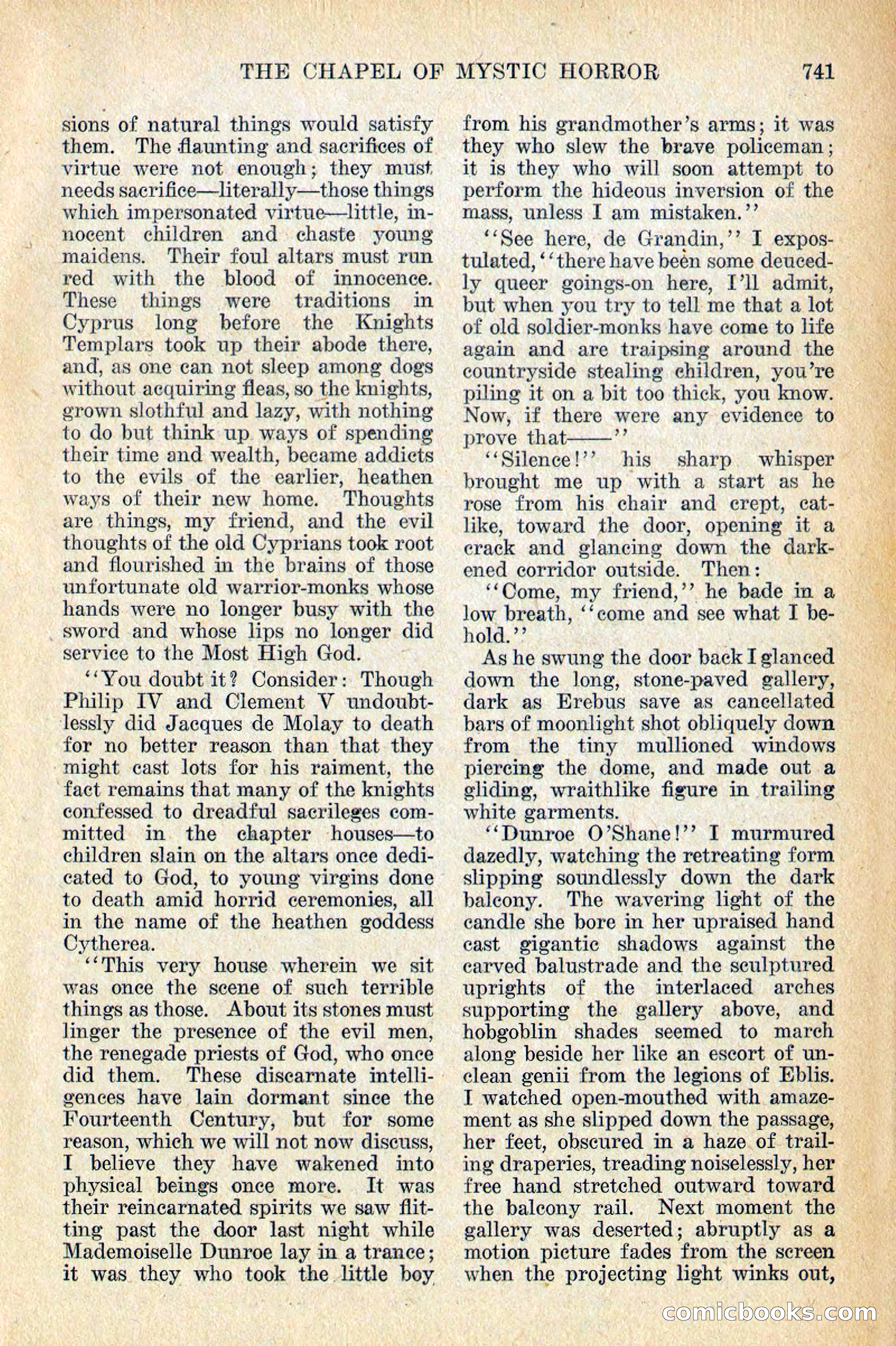 Weird Tales, Vol. 12, No. 6 — page 23 of 148