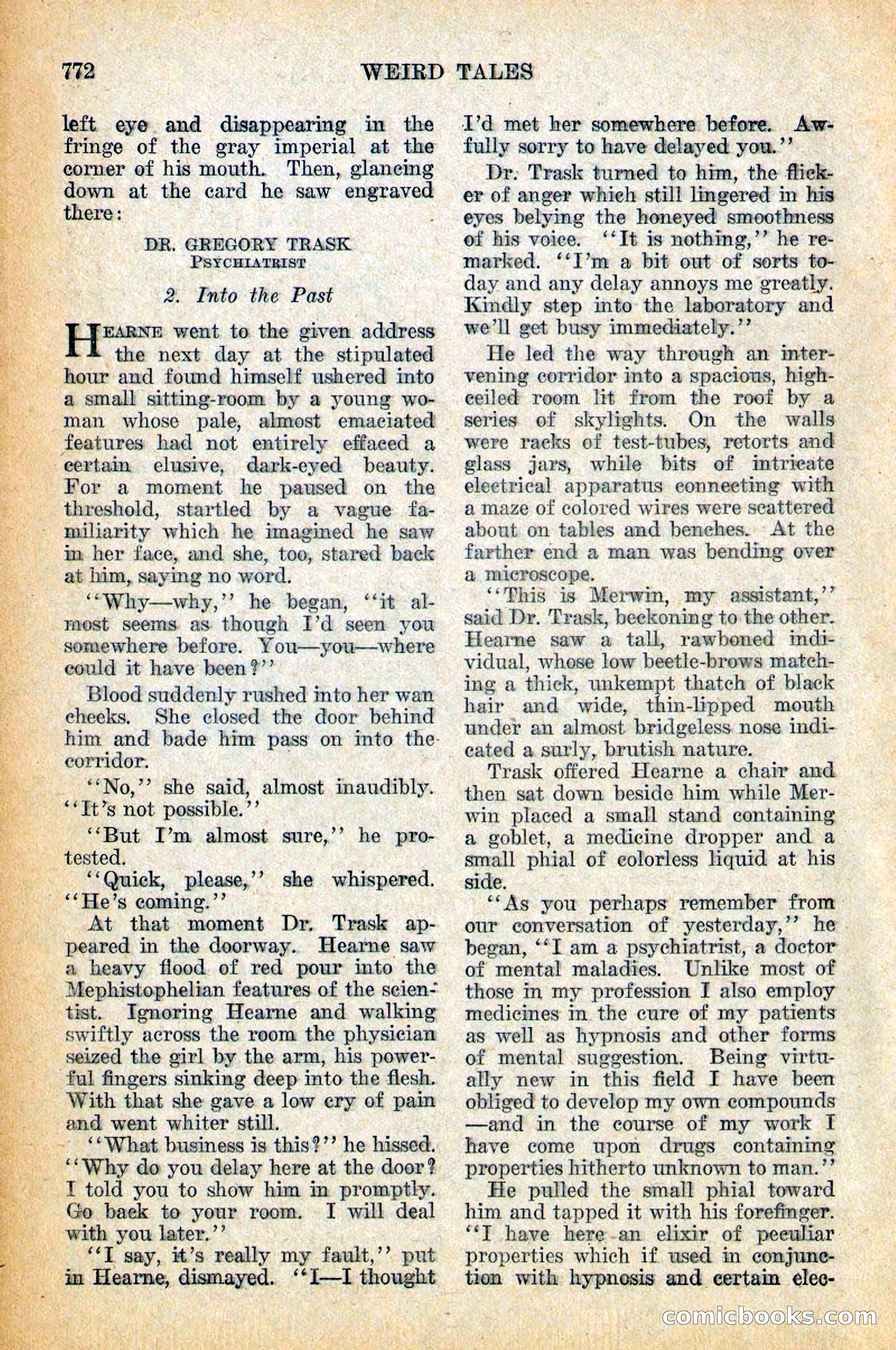 Weird Tales, Vol. 12, No. 6 — page 54 of 148