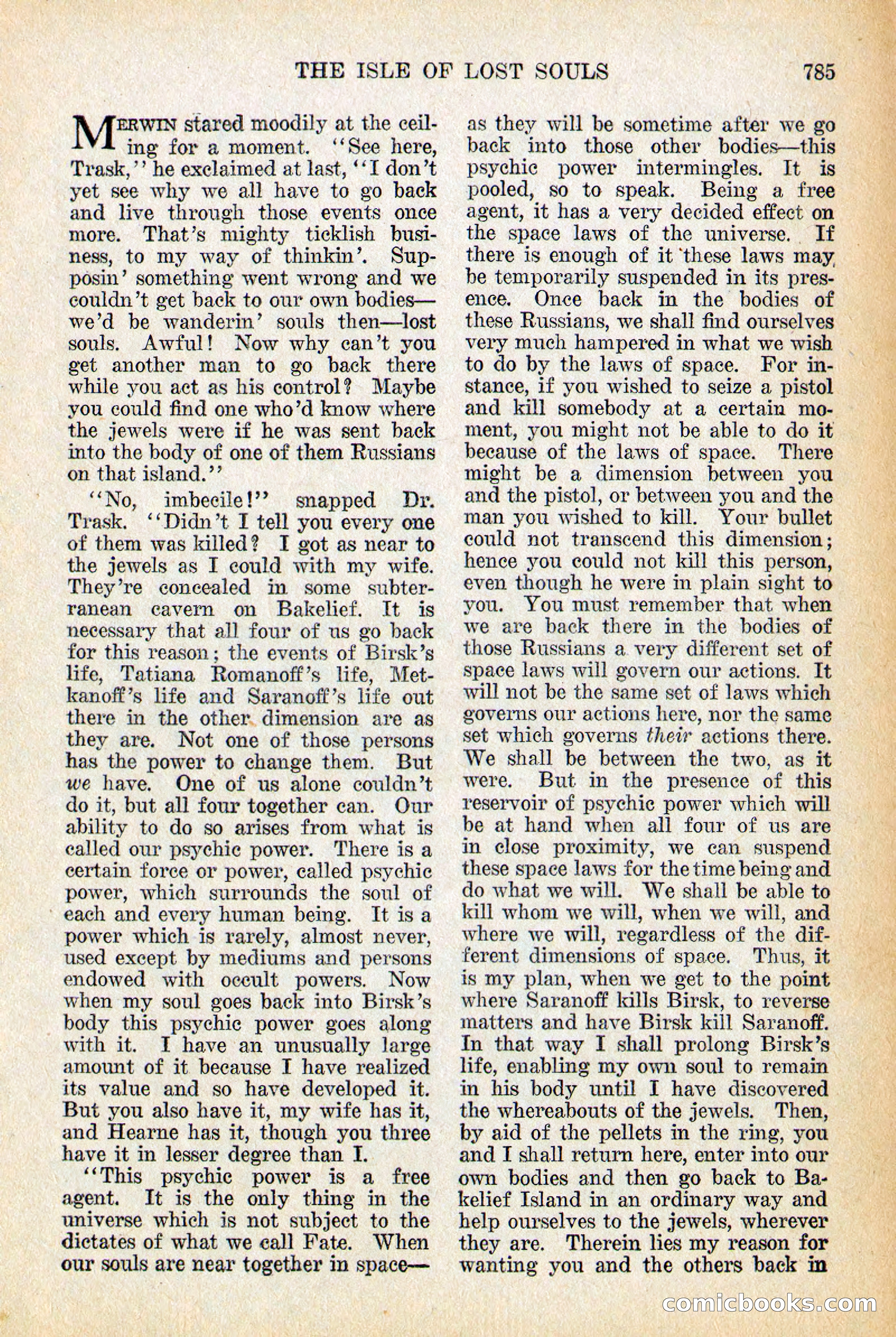 Weird Tales, Vol. 12, No. 6 — page 67 of 148