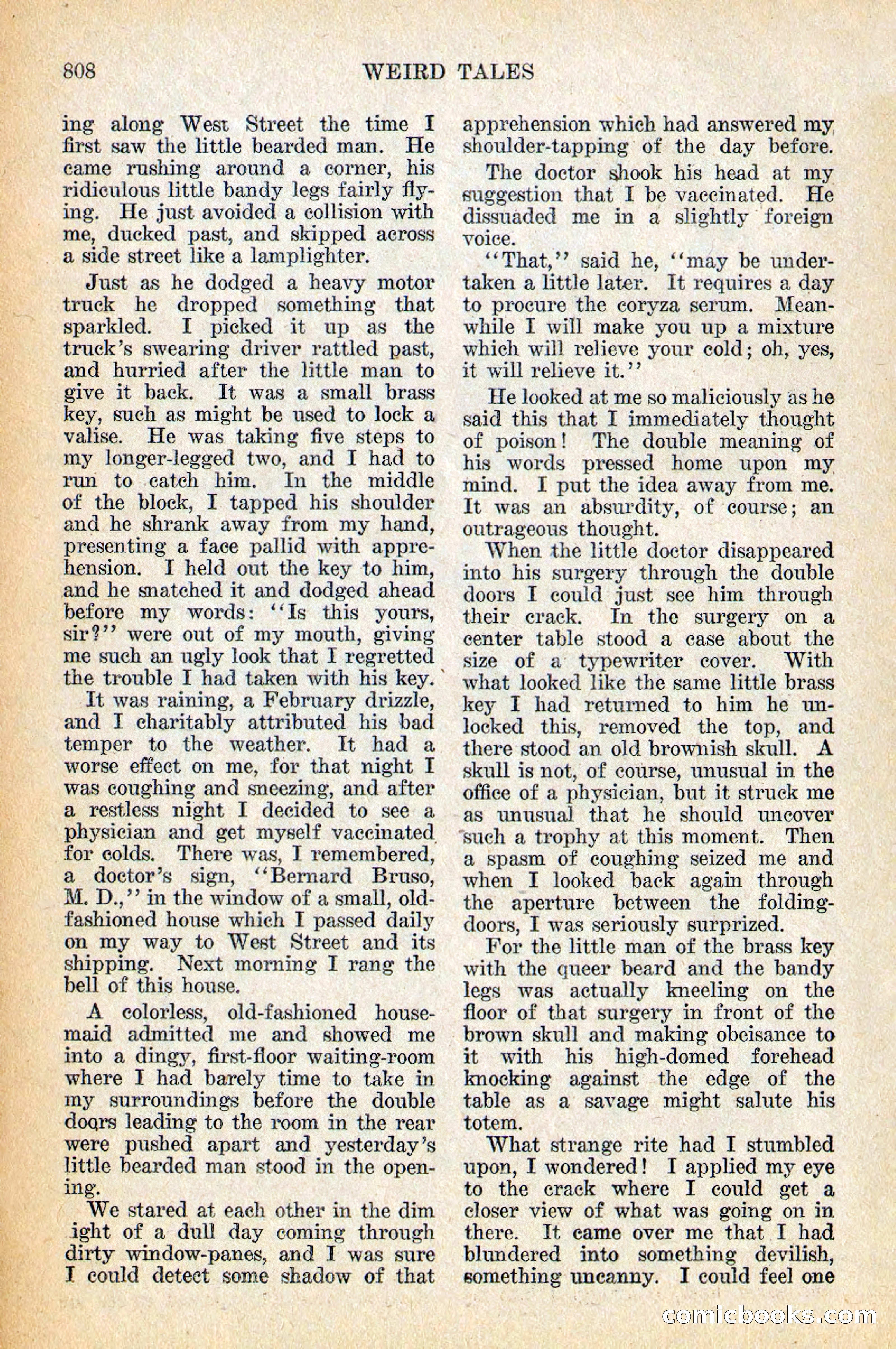 Weird Tales, Vol. 12, No. 6 — page 90 of 148