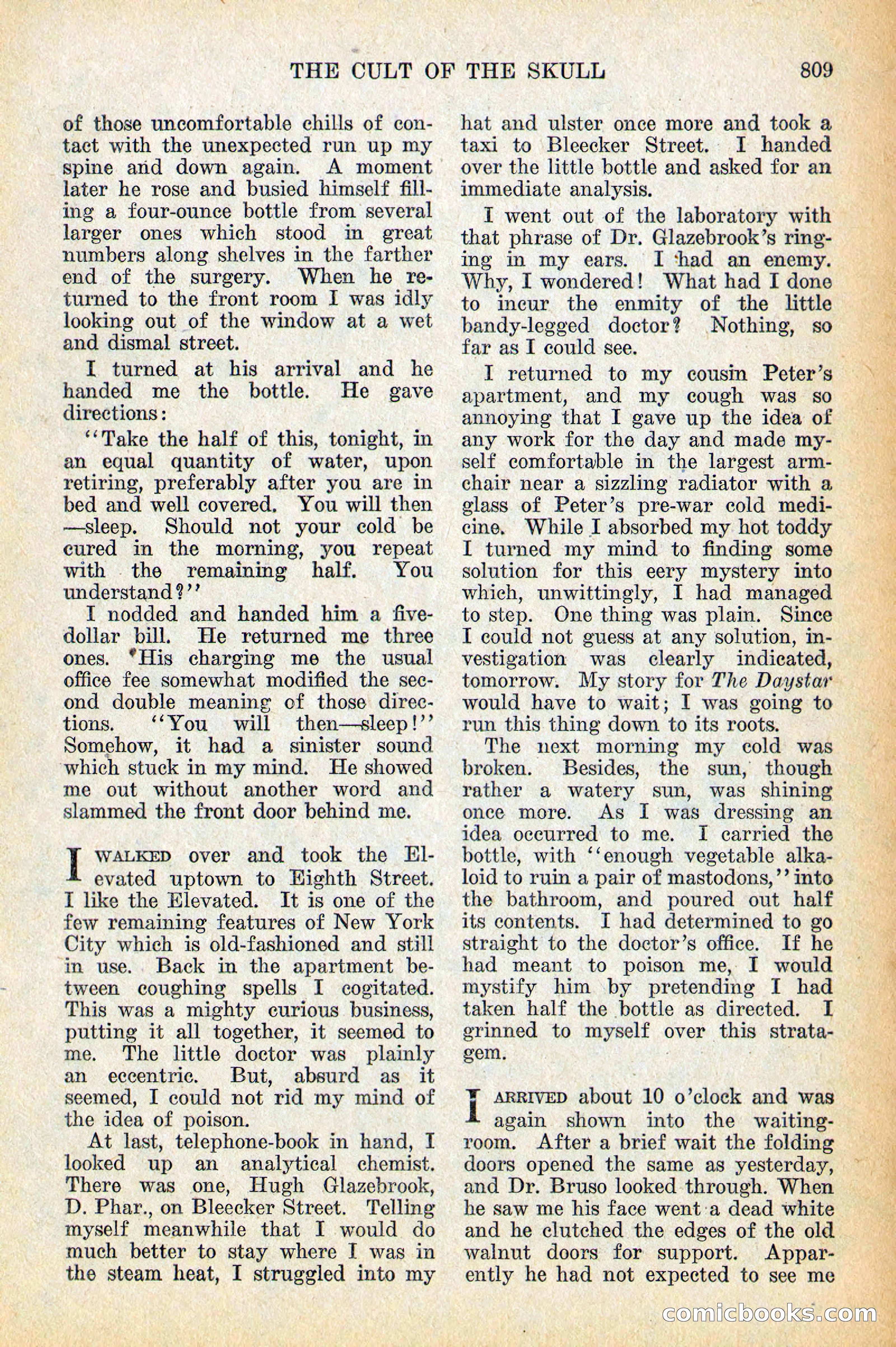 Weird Tales, Vol. 12, No. 6 — page 91 of 148