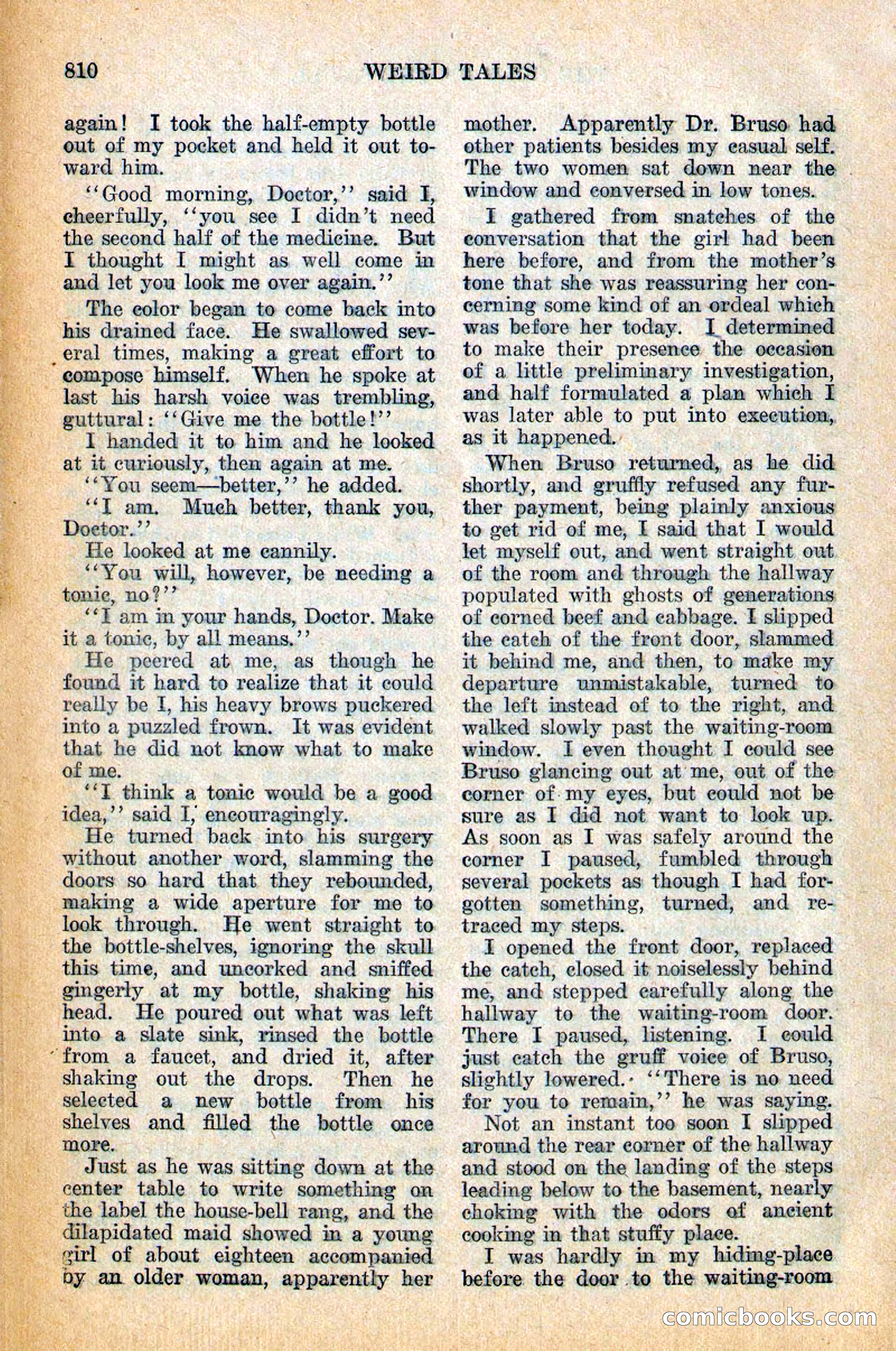 Weird Tales, Vol. 12, No. 6 — page 92 of 148