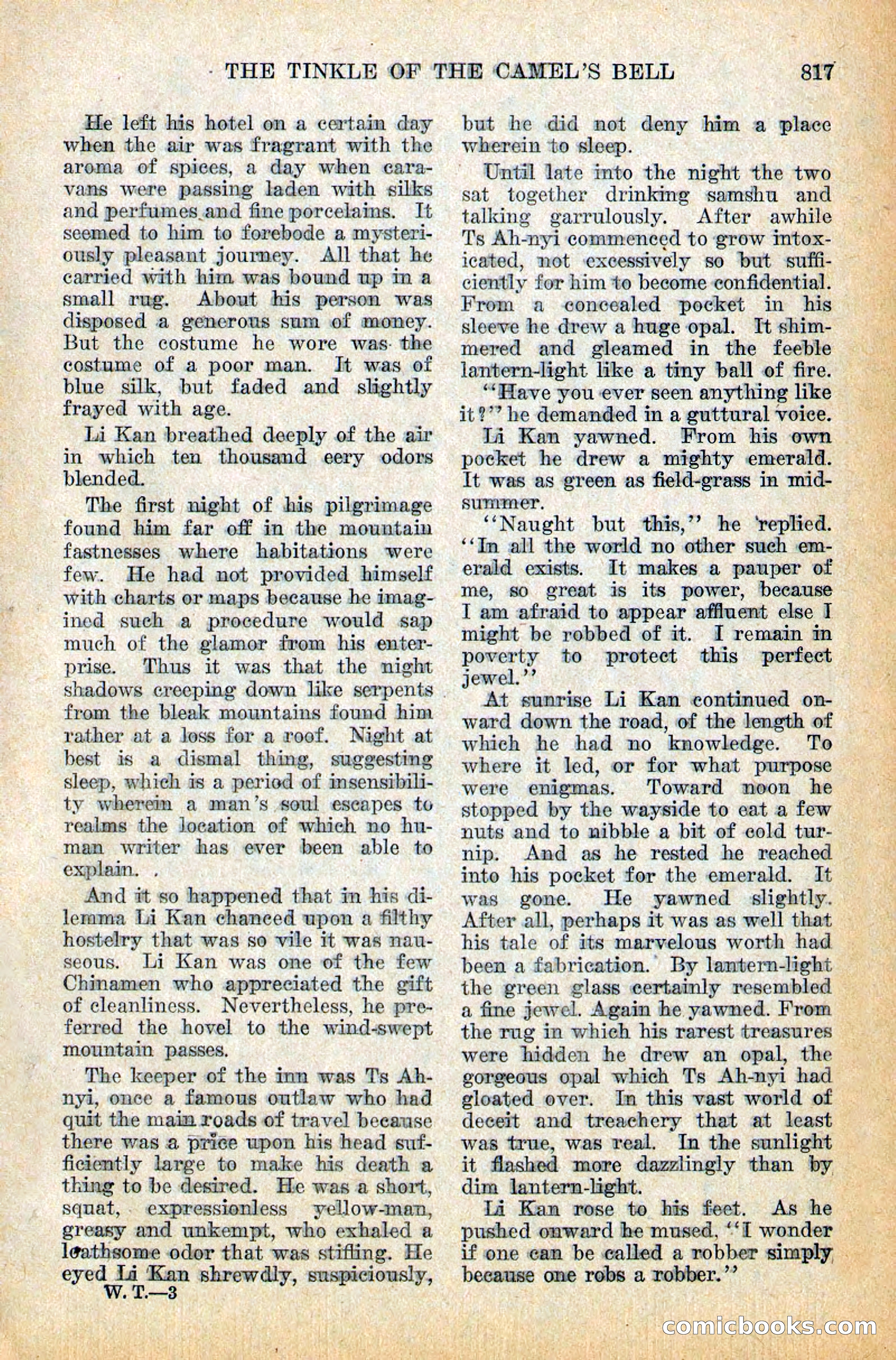 Weird Tales, Vol. 12, No. 6 — page 99 of 148