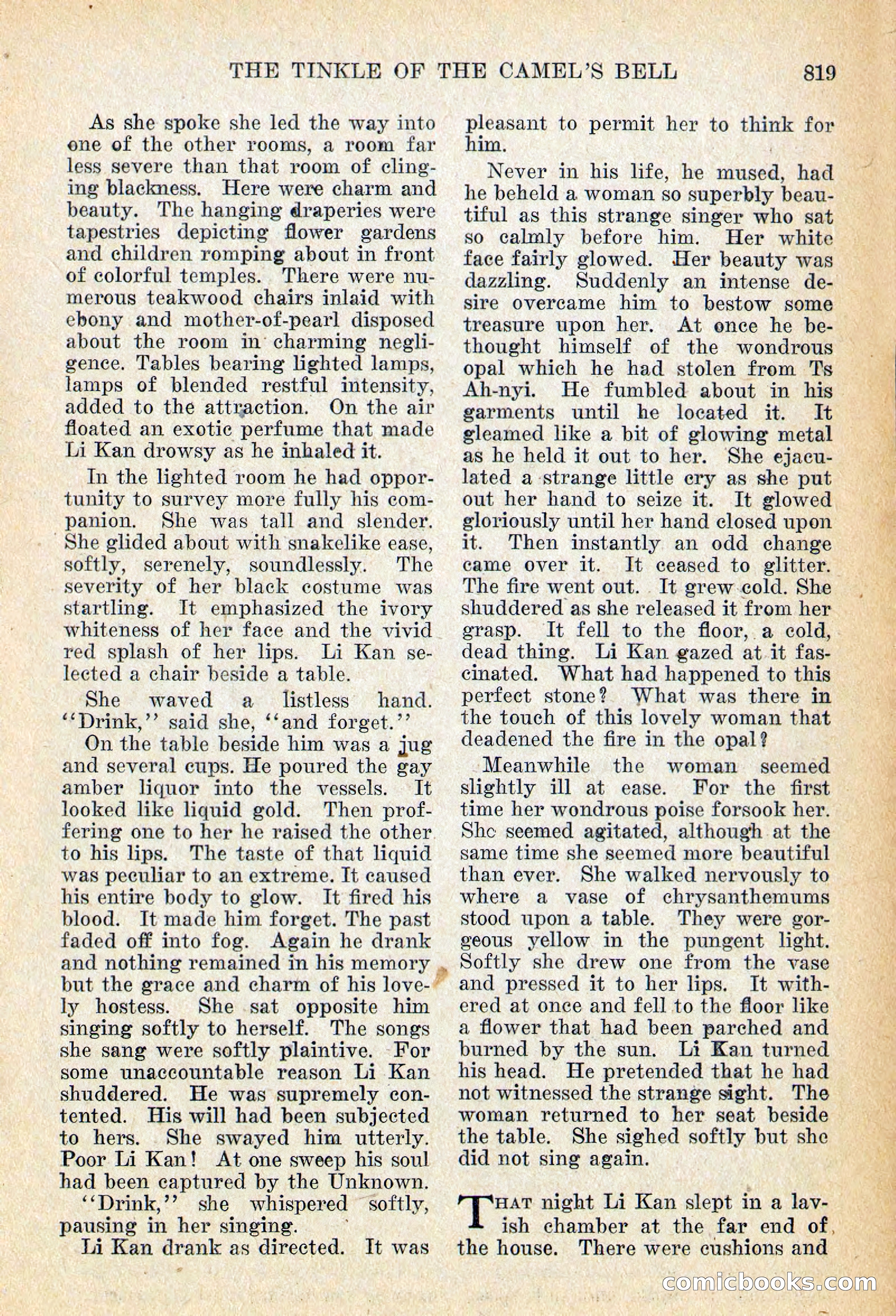 Weird Tales, Vol. 12, No. 6 — page 101 of 148