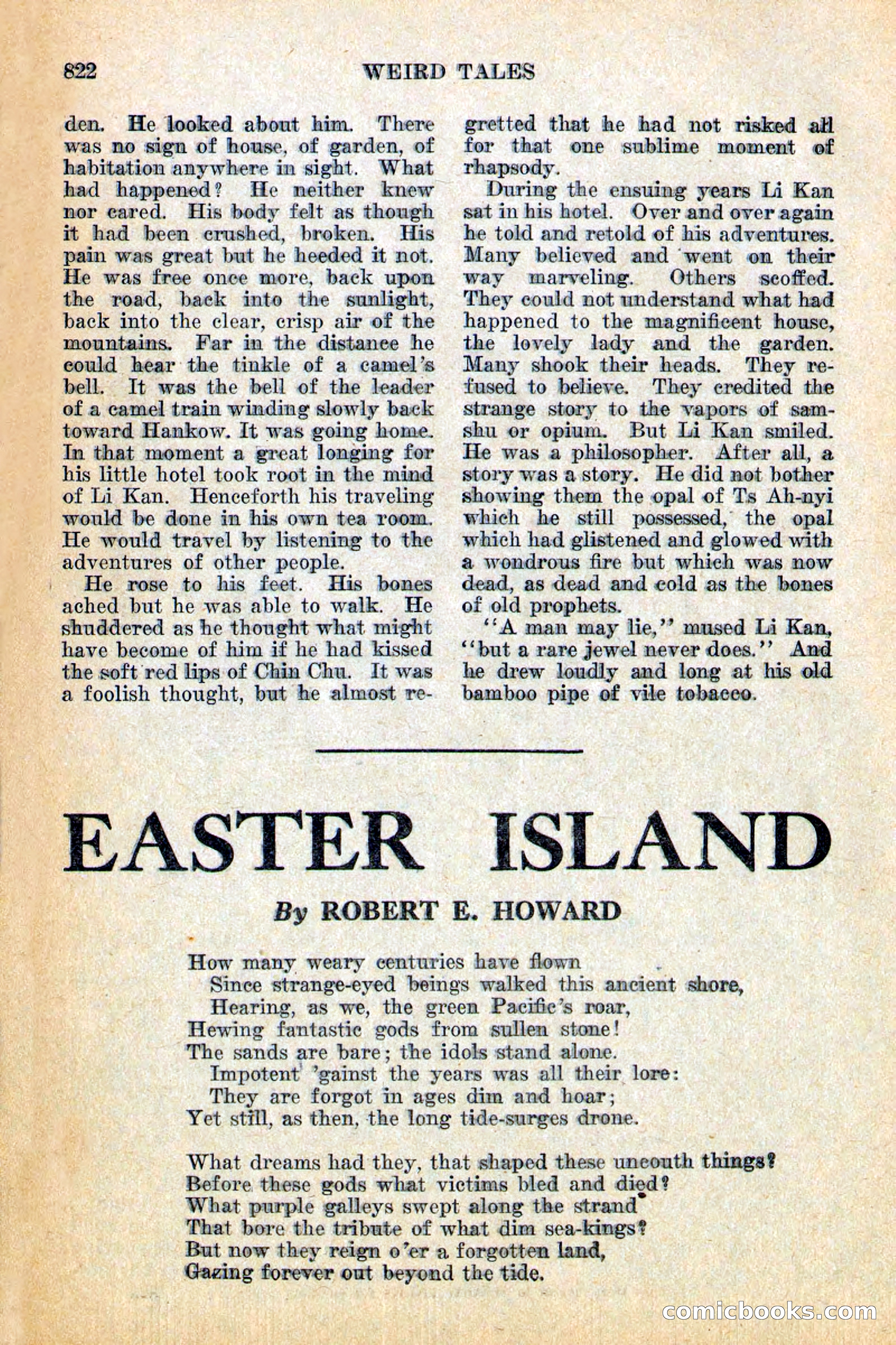 Weird Tales, Vol. 12, No. 6 — page 104 of 148