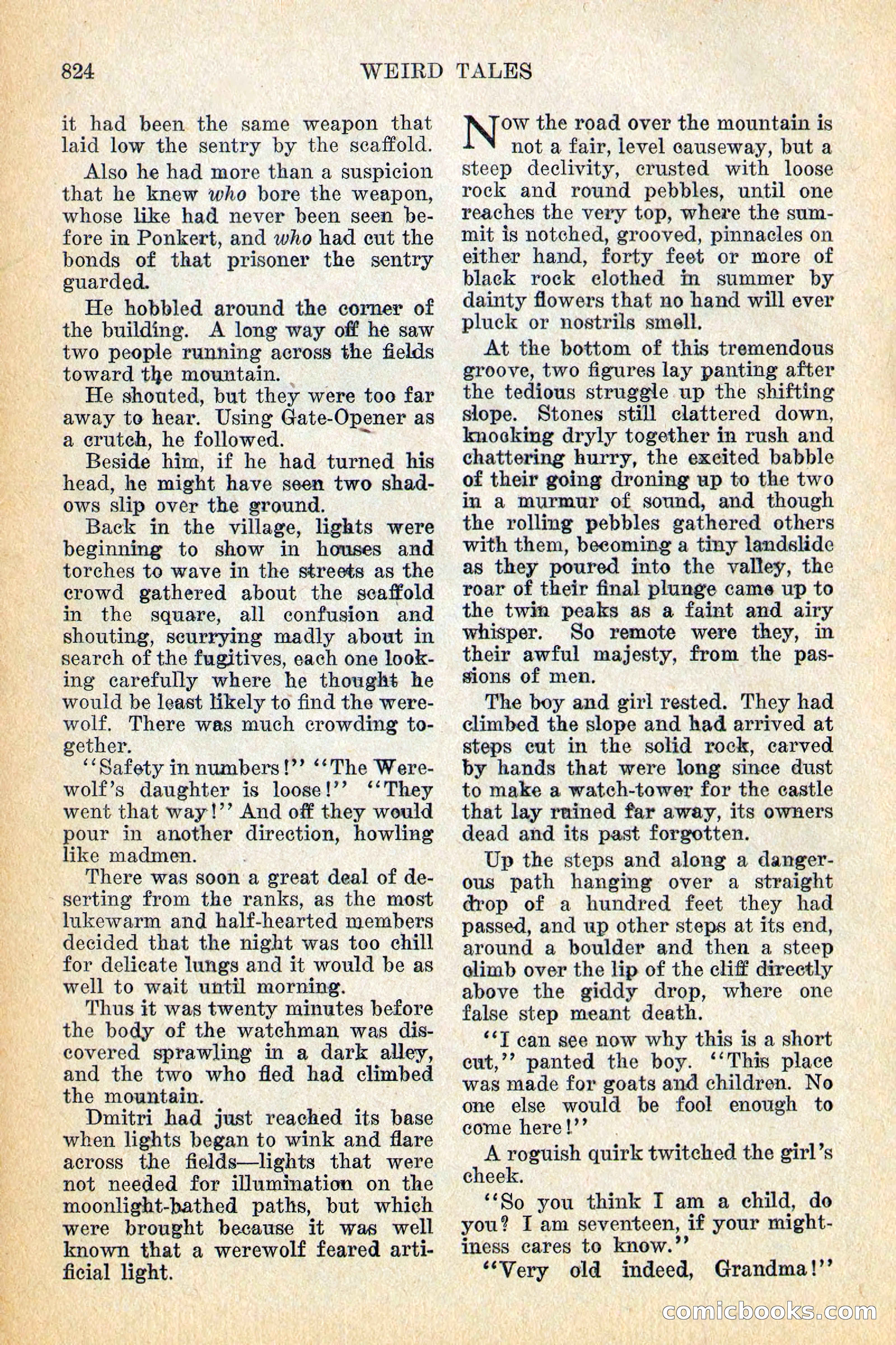 Weird Tales, Vol. 12, No. 6 — page 106 of 148