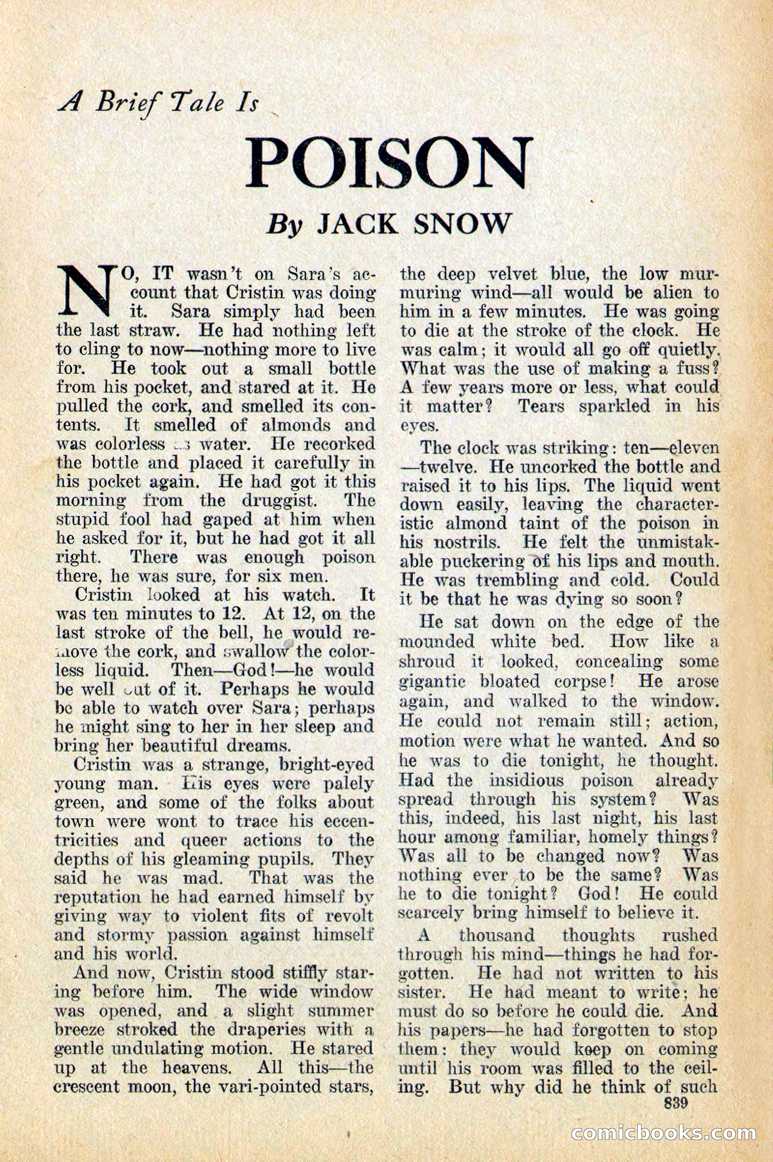 Weird Tales, Vol. 12, No. 6 — page 121 of 148