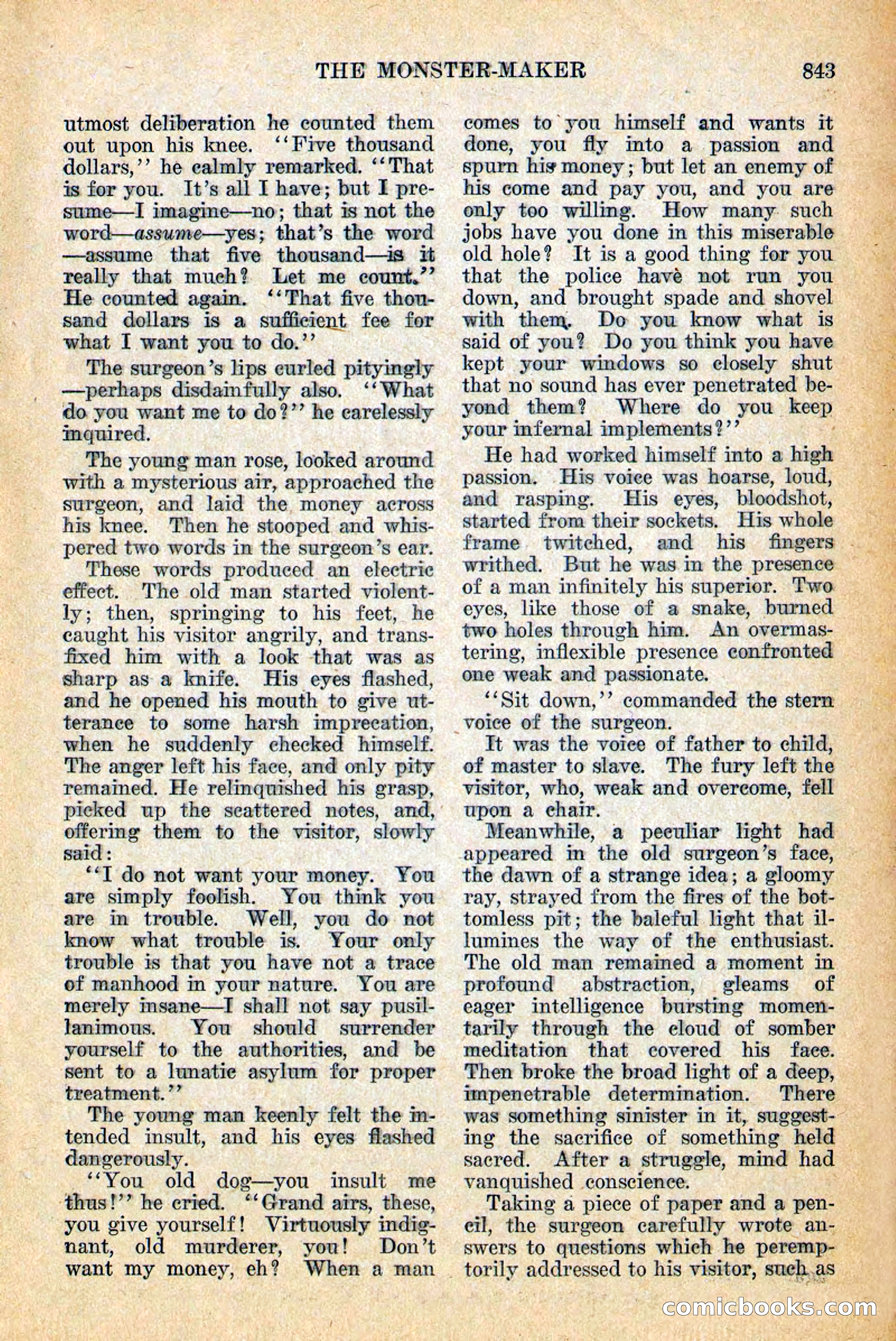 Weird Tales, Vol. 12, No. 6 — page 125 of 148