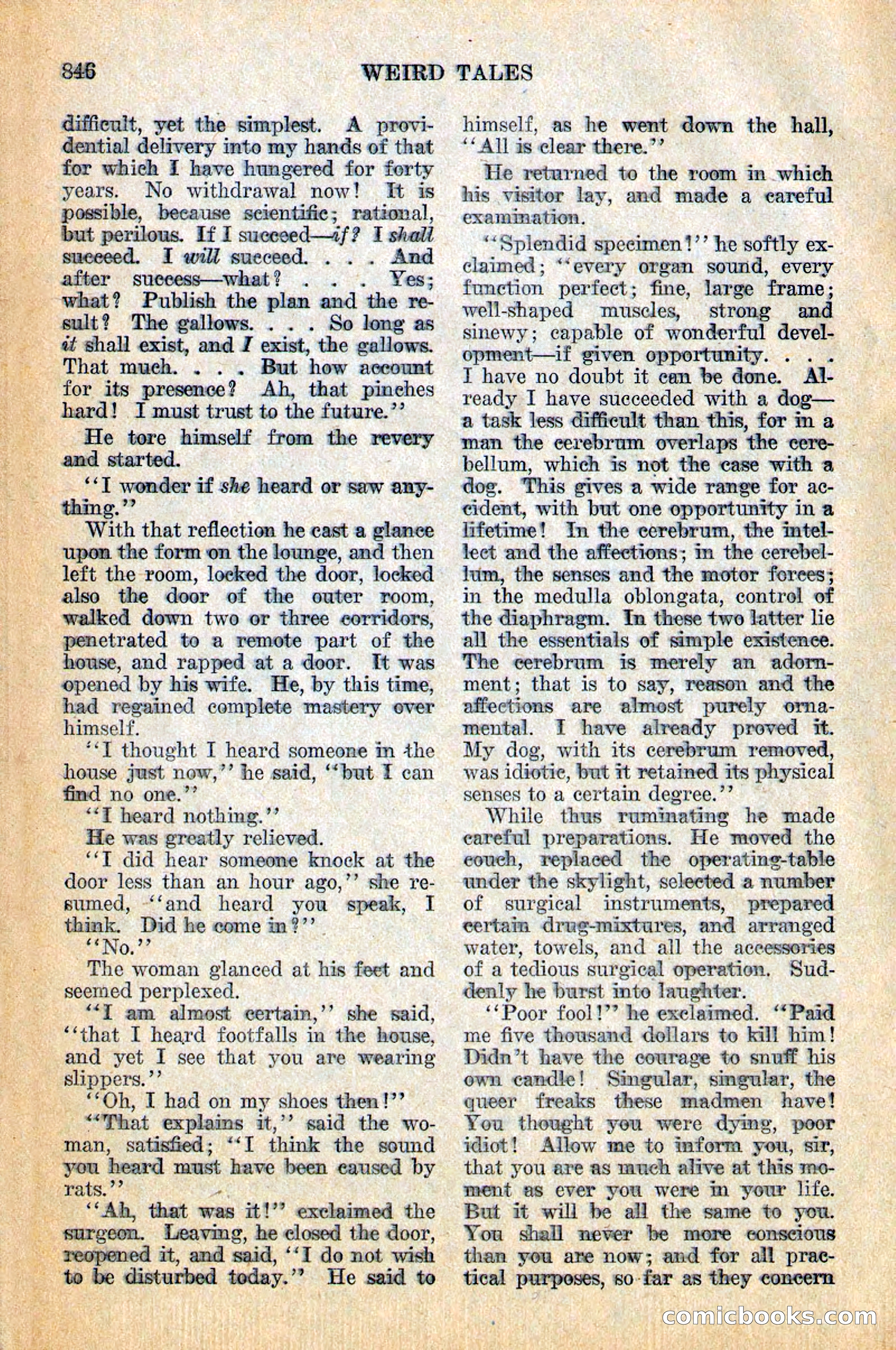 Weird Tales, Vol. 12, No. 6 — page 128 of 148
