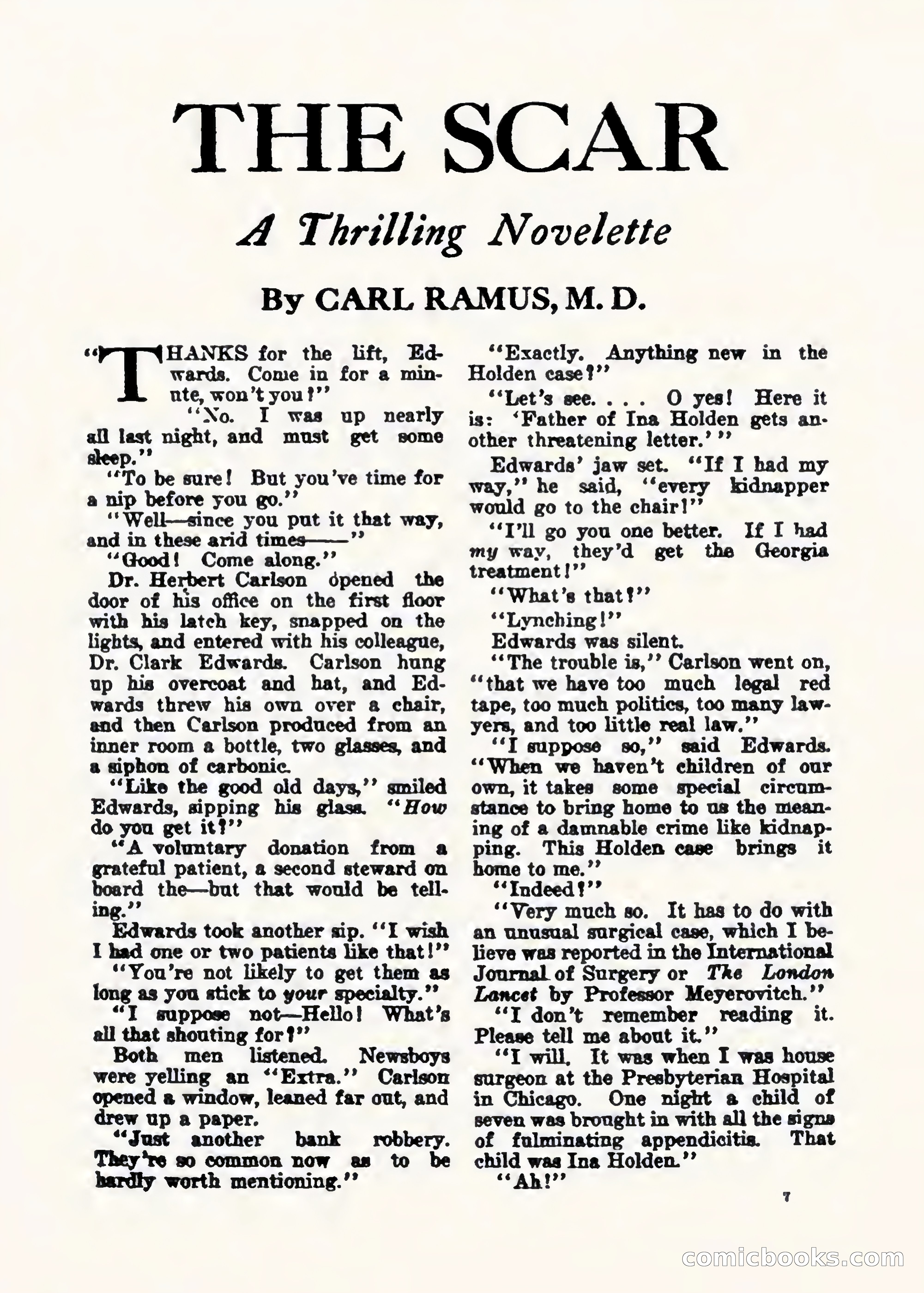 Weird Tales, Vol. 1, No. 2 — page 8 of 194