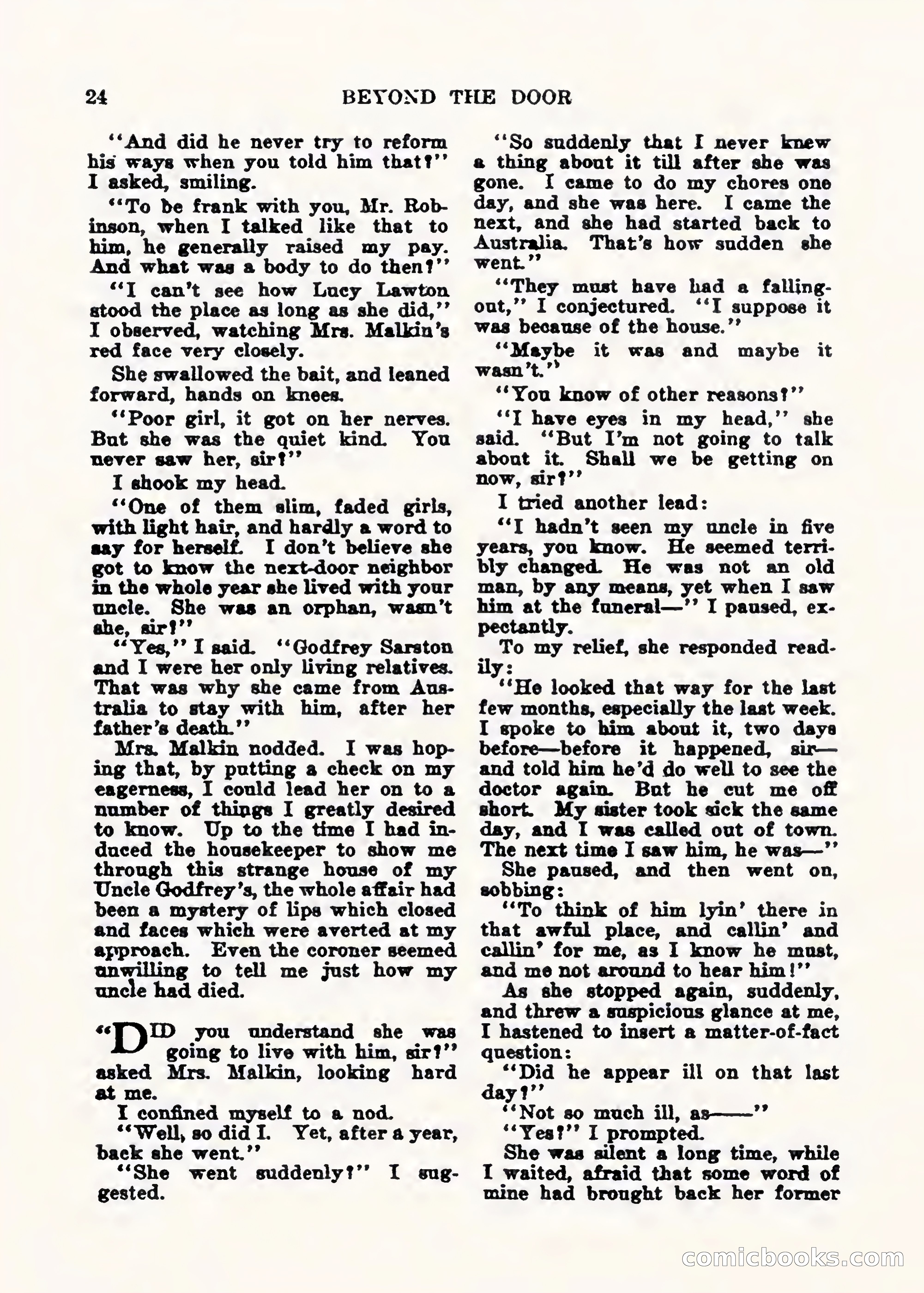 Weird Tales, Vol. 1, No. 2 — page 25 of 194