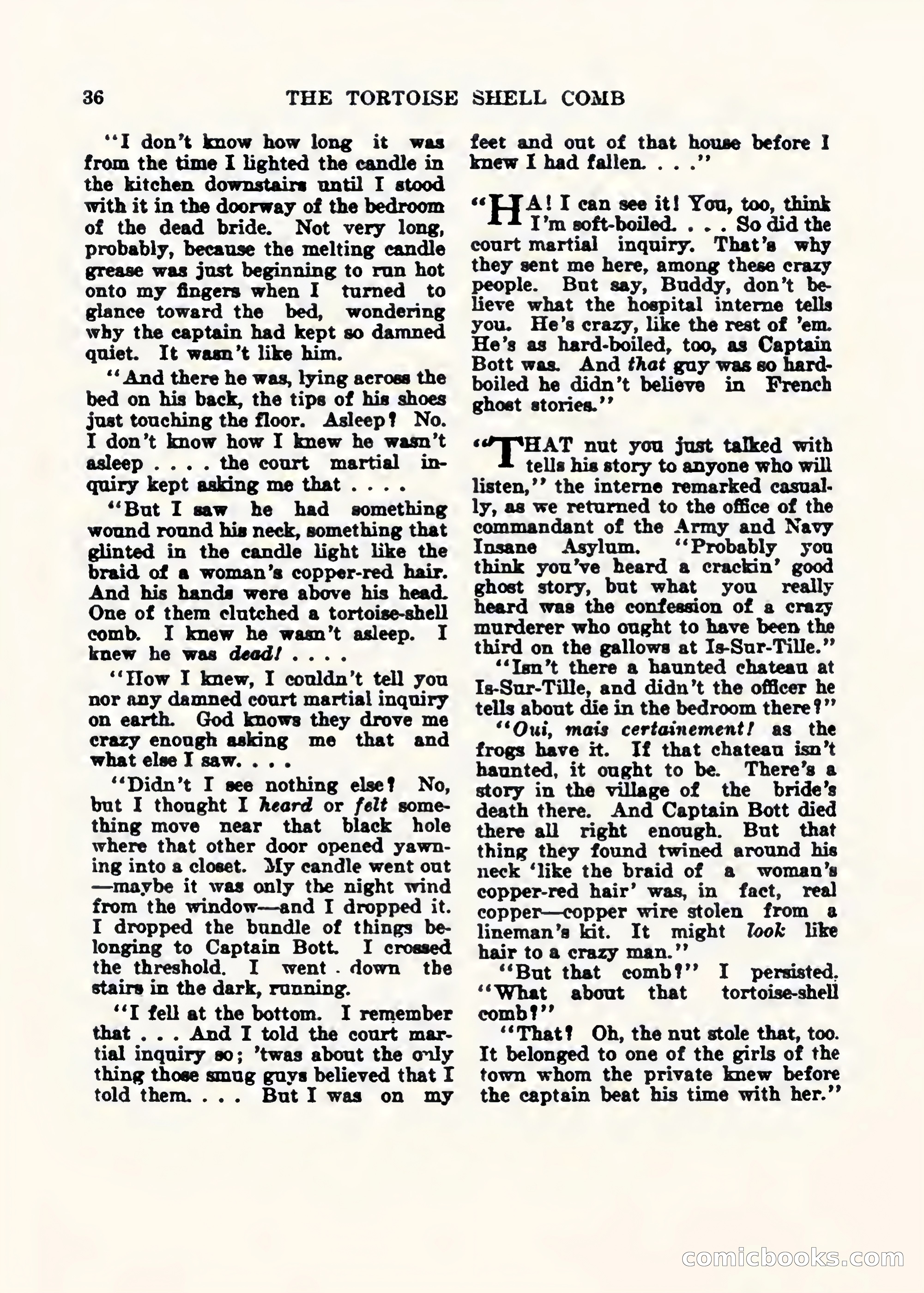 Weird Tales, Vol. 1, No. 2 — page 37 of 194