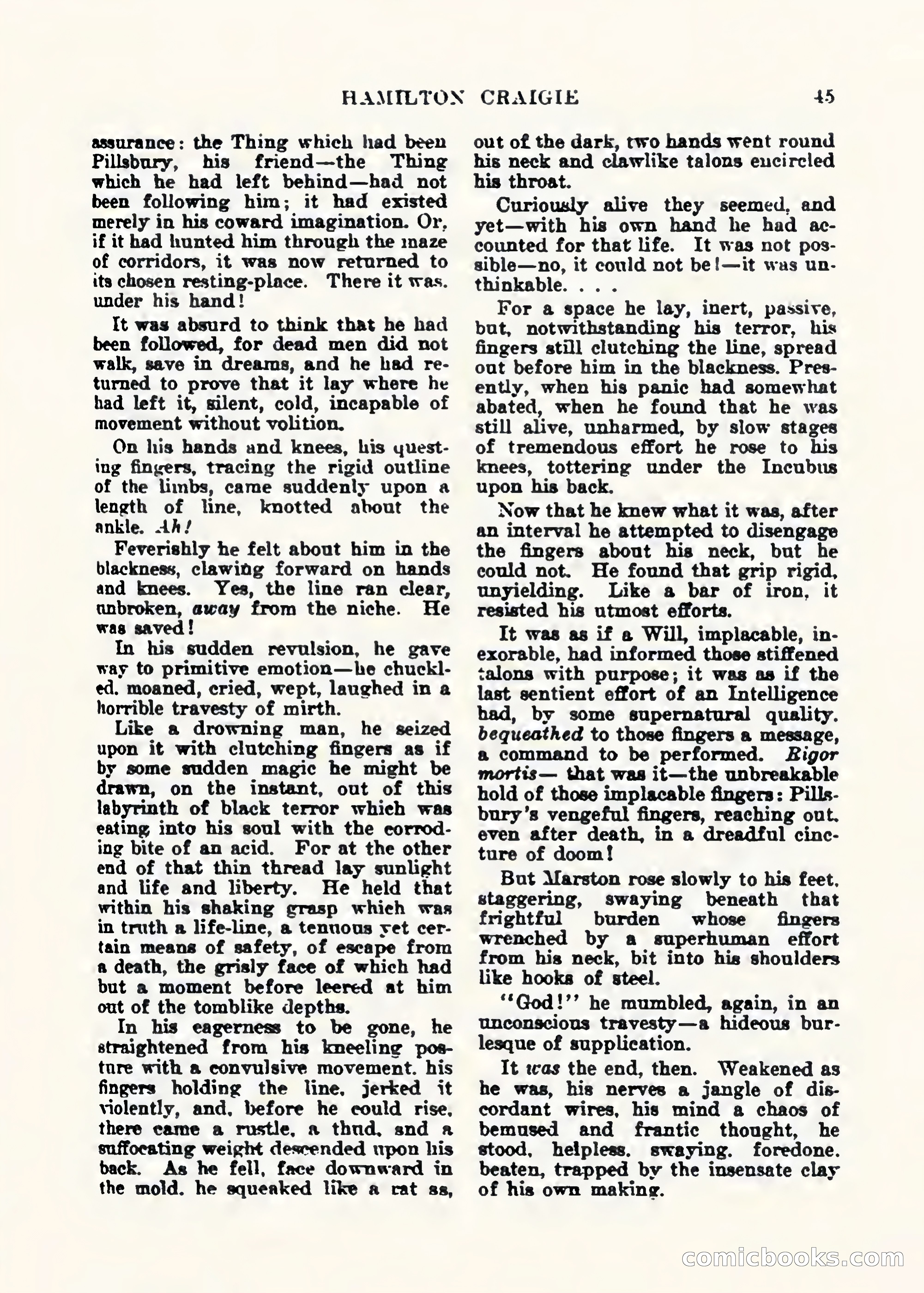 Weird Tales, Vol. 1, No. 2 — page 46 of 194